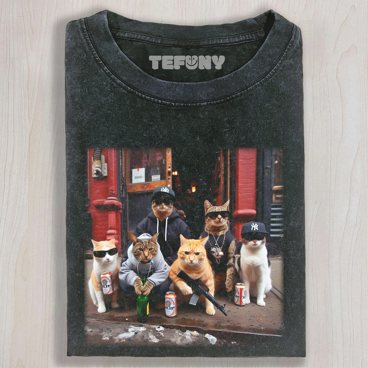OUTLAW CAT T-SHIRT