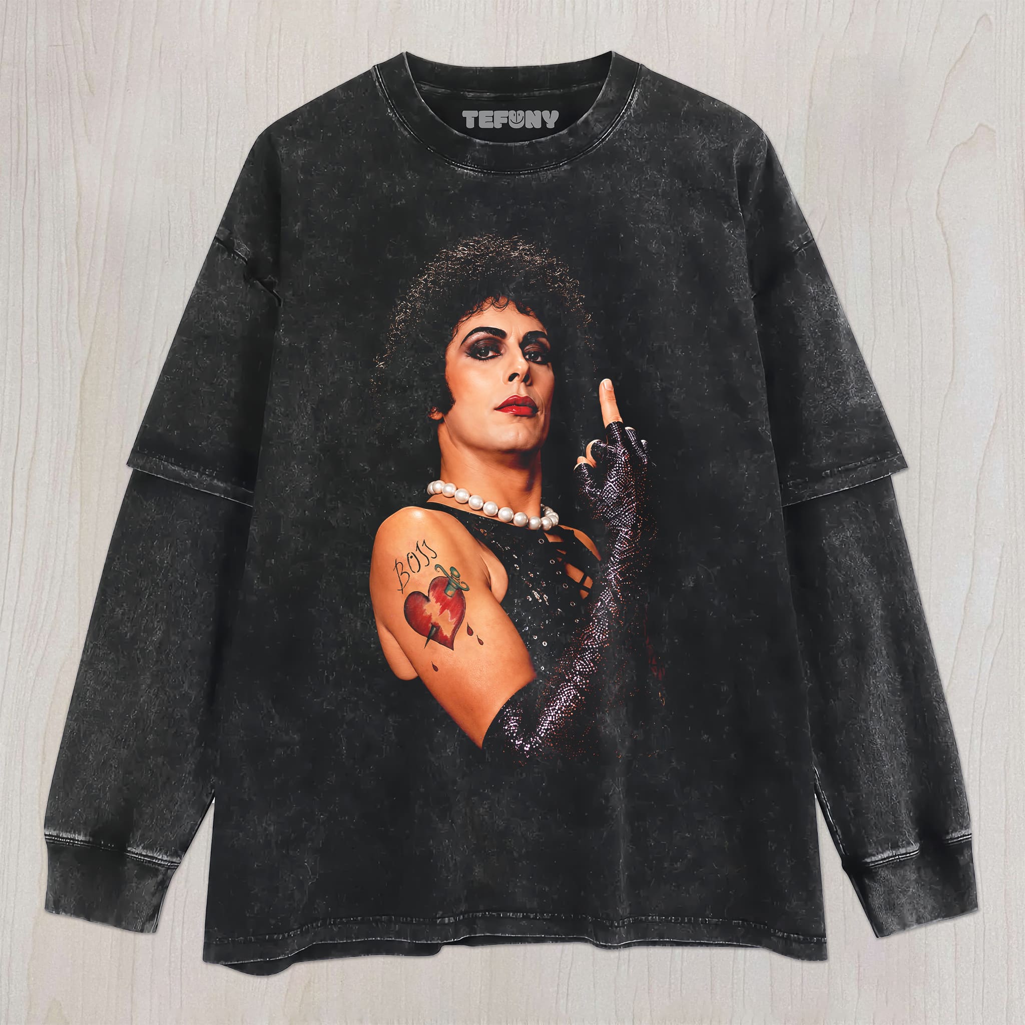 TIM CURRY CLASSIC V1 UNISEX TEE, TANK TOP, LAYERED LS, SWEATSHIRT & HOODIE