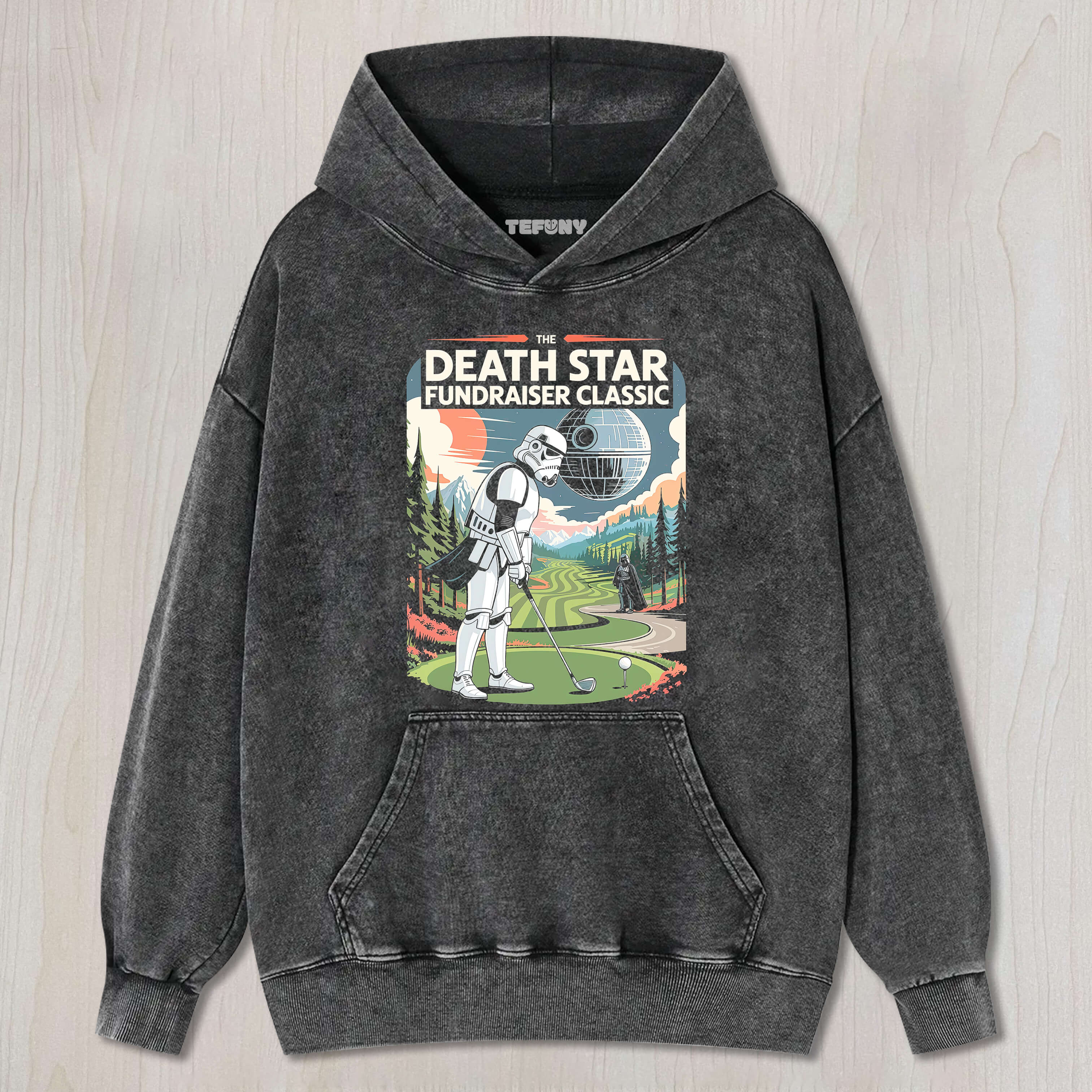 FUNNY STAR WARS GOLF T-SHIRT