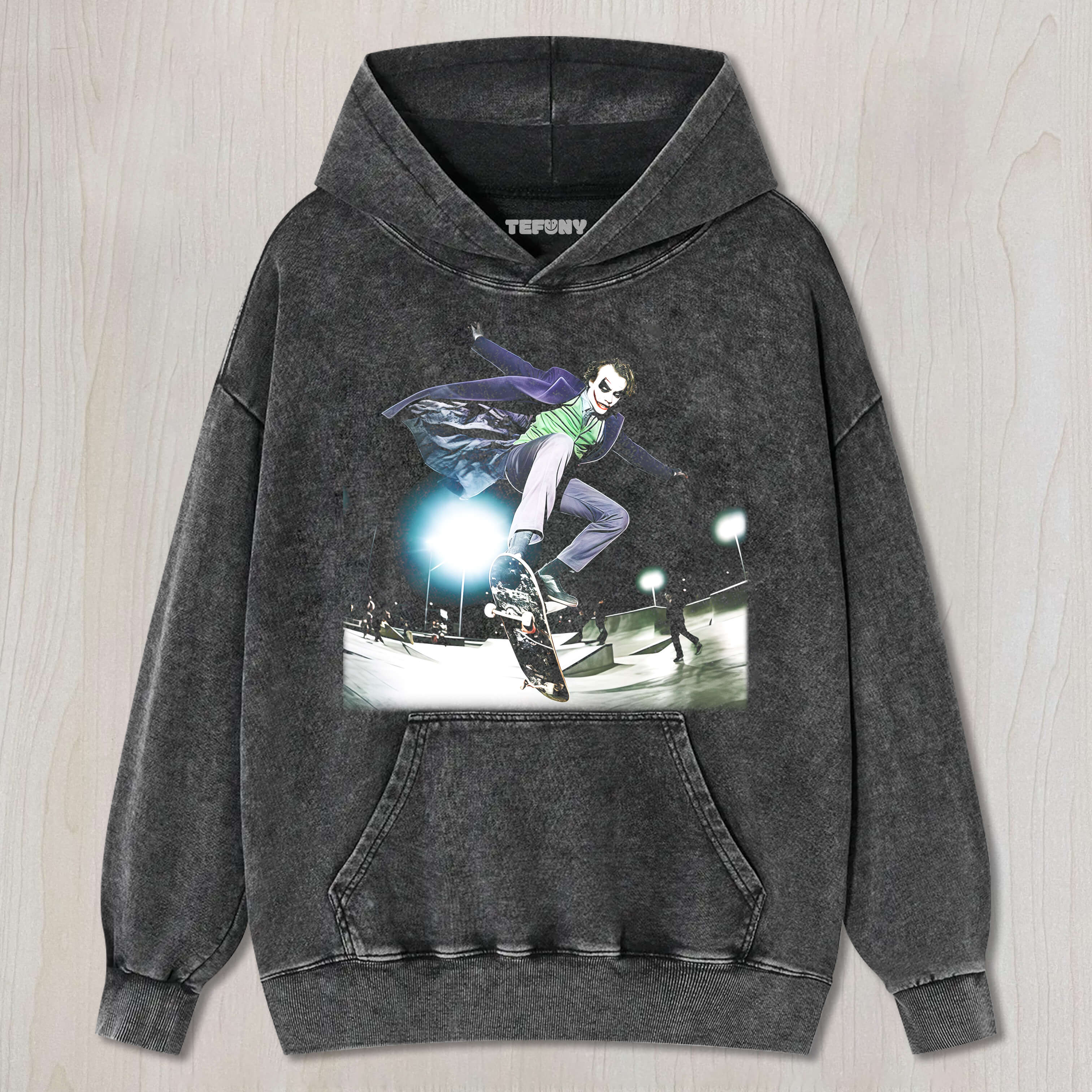 JOKER ON SKATEBOARD T-SHIRT