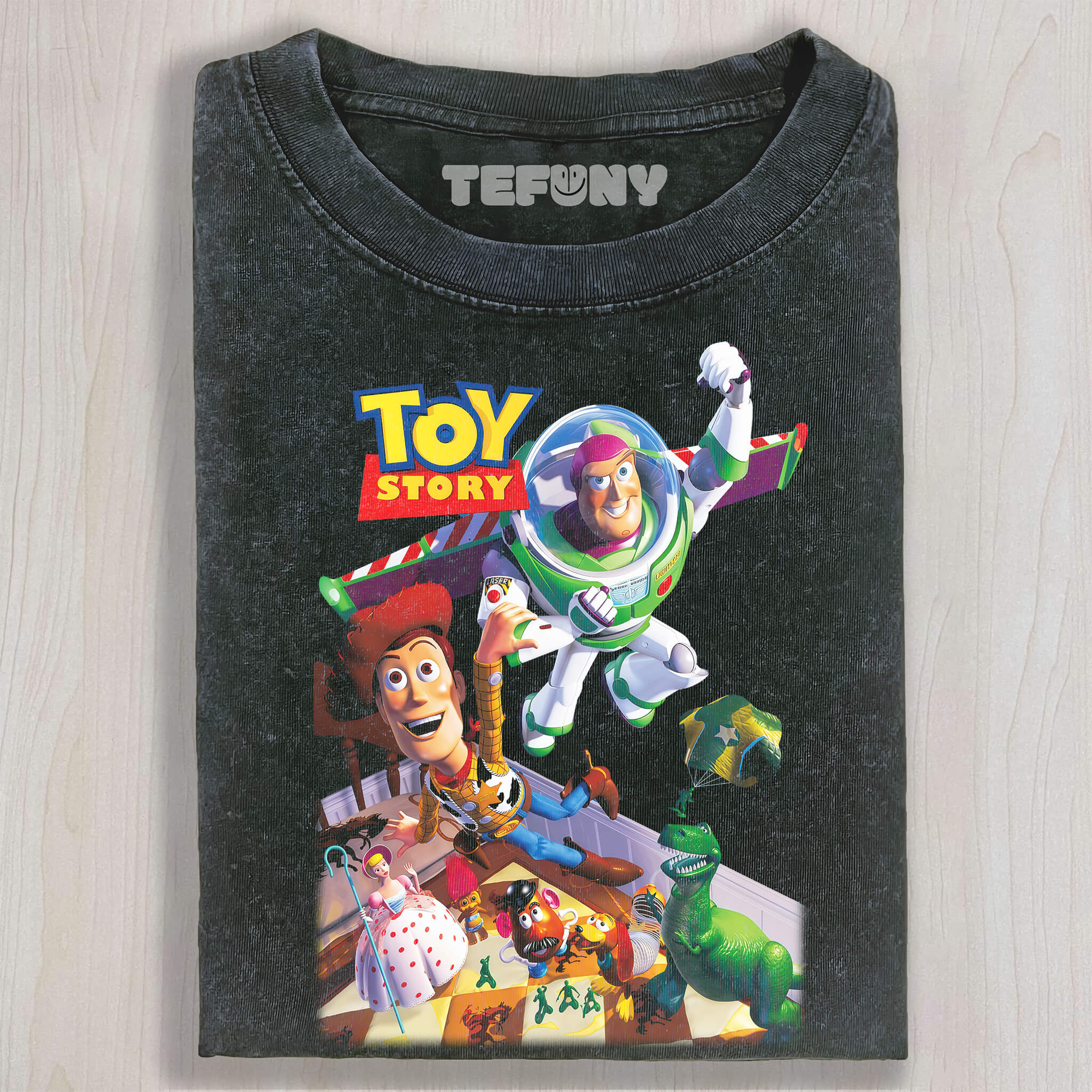 TOY CARTOON V8 UNISEX TEE, TANK TOP, LAYERED LS, SWEATSHIRT & HOODIE