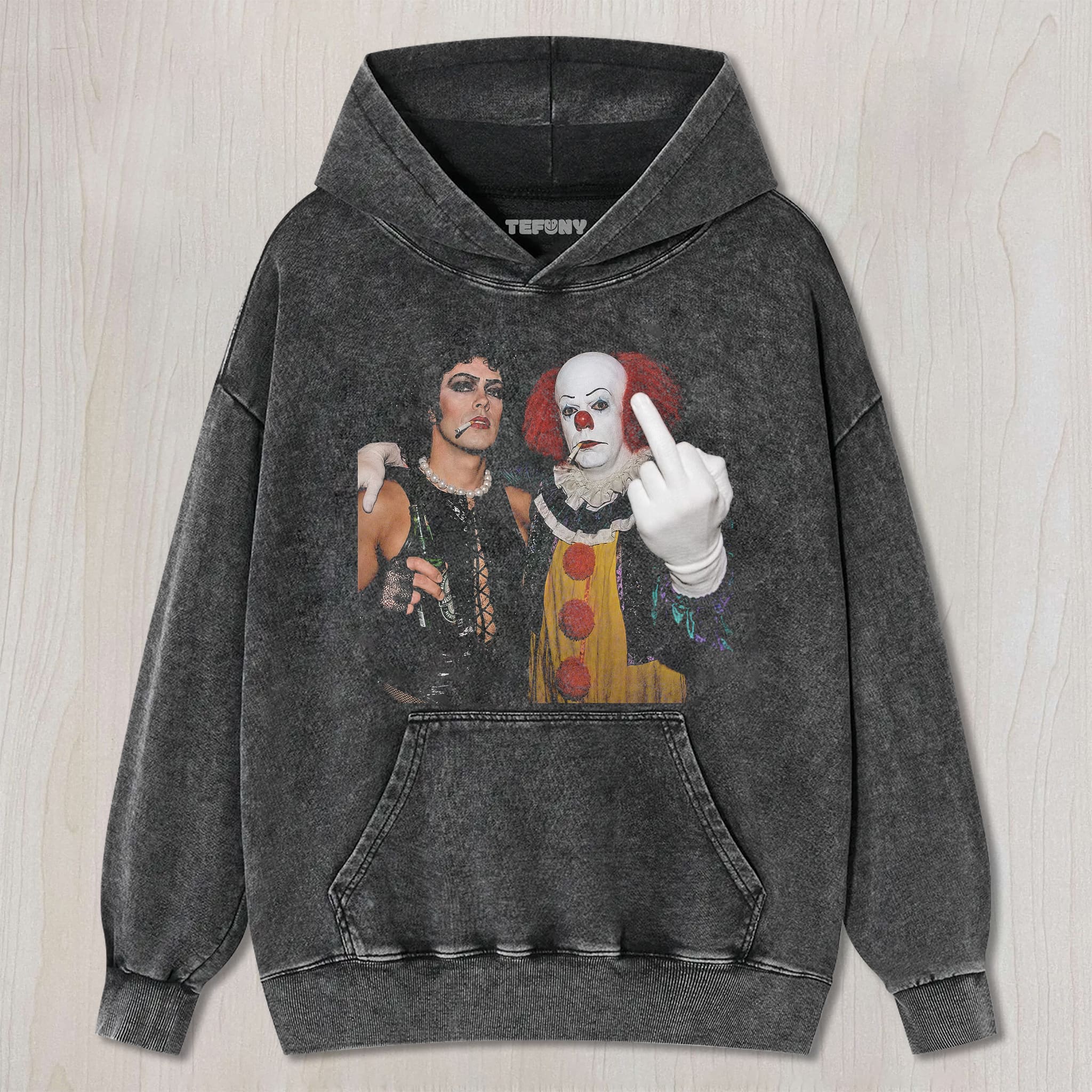 CULT HORROR DUO VINTAGE MOVIE GRAPHIC TEE UNISEX TEE, TANK TOP, LAYERED LS, SWEATSHIRT & HOODIE