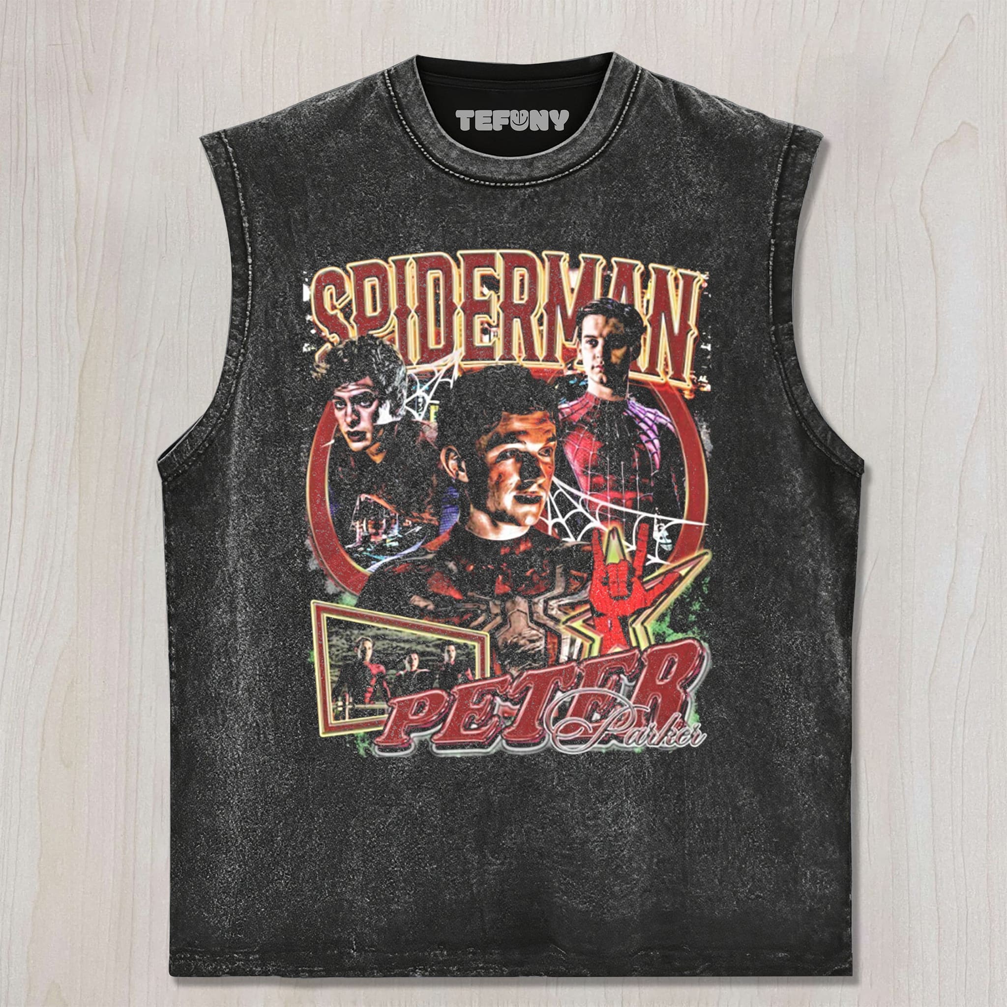3PETER PARKER UNISEX TEE, TANK TOP, LAYERED LS, SWEATSHIRT & HOODIE