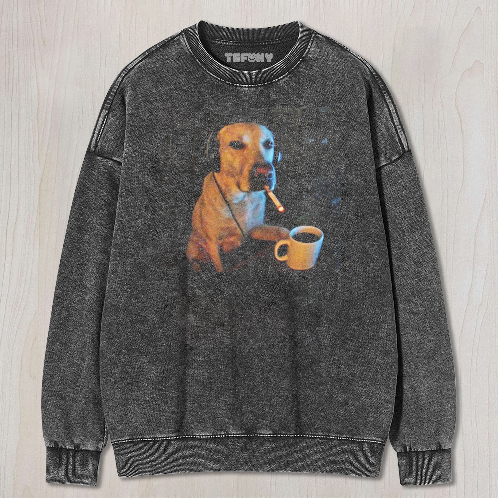 SMOKING DOG UNISEX TEE, TANK TOP, LAYERED LS, SWEATSHIRT & HOODIE