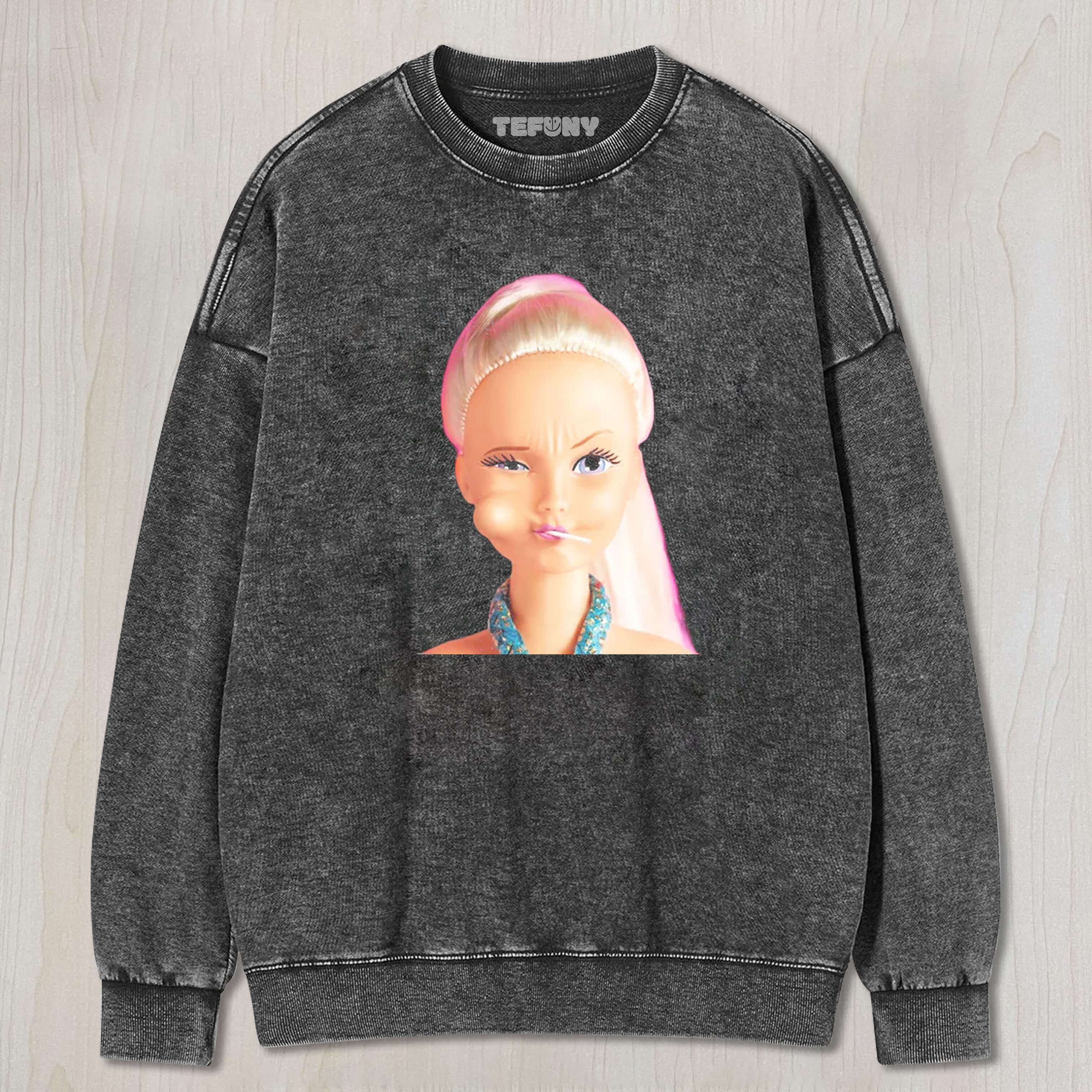 BARBIE EATING A LOLLIPOP TEE & SWEAT & HOOD