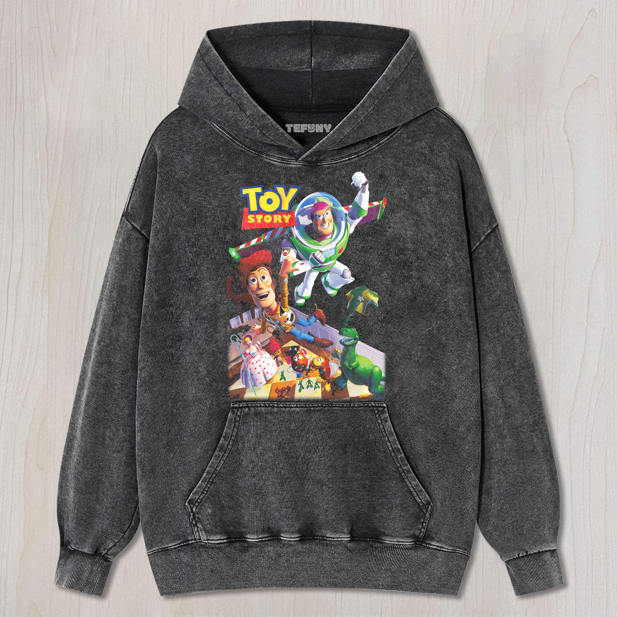 TOY CARTOON V8 UNISEX TEE, TANK TOP, LAYERED LS, SWEATSHIRT & HOODIE