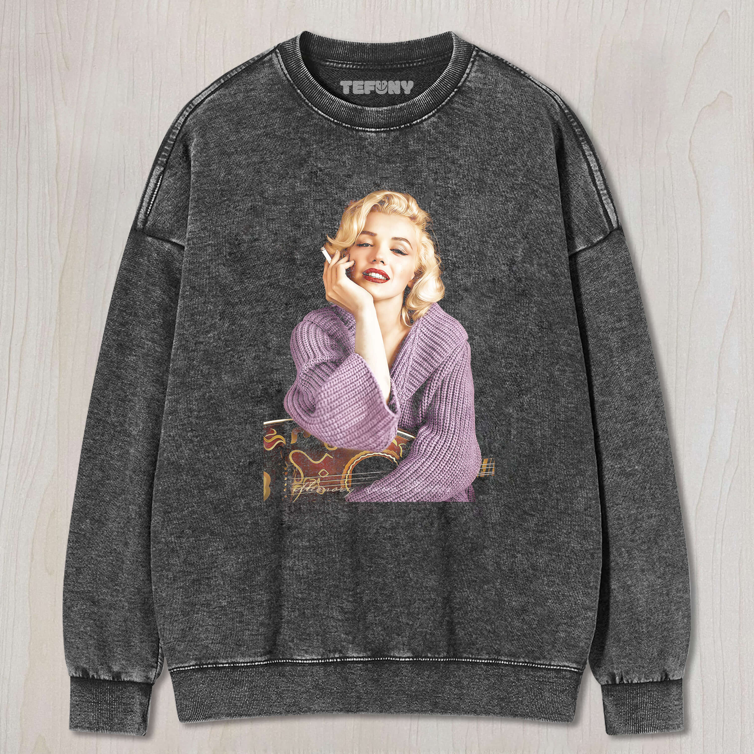 MARILYN MONROE ,CIGARETTES AND GUITAR TEE & SWEAT & HOOD