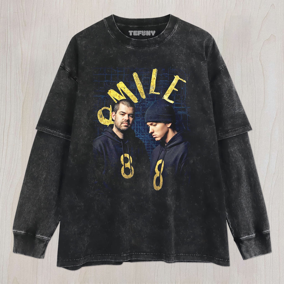 8 MILE V1 UNISEX TEE, TANK TOP, LAYERED LS, SWEATSHIRT & HOODIE
