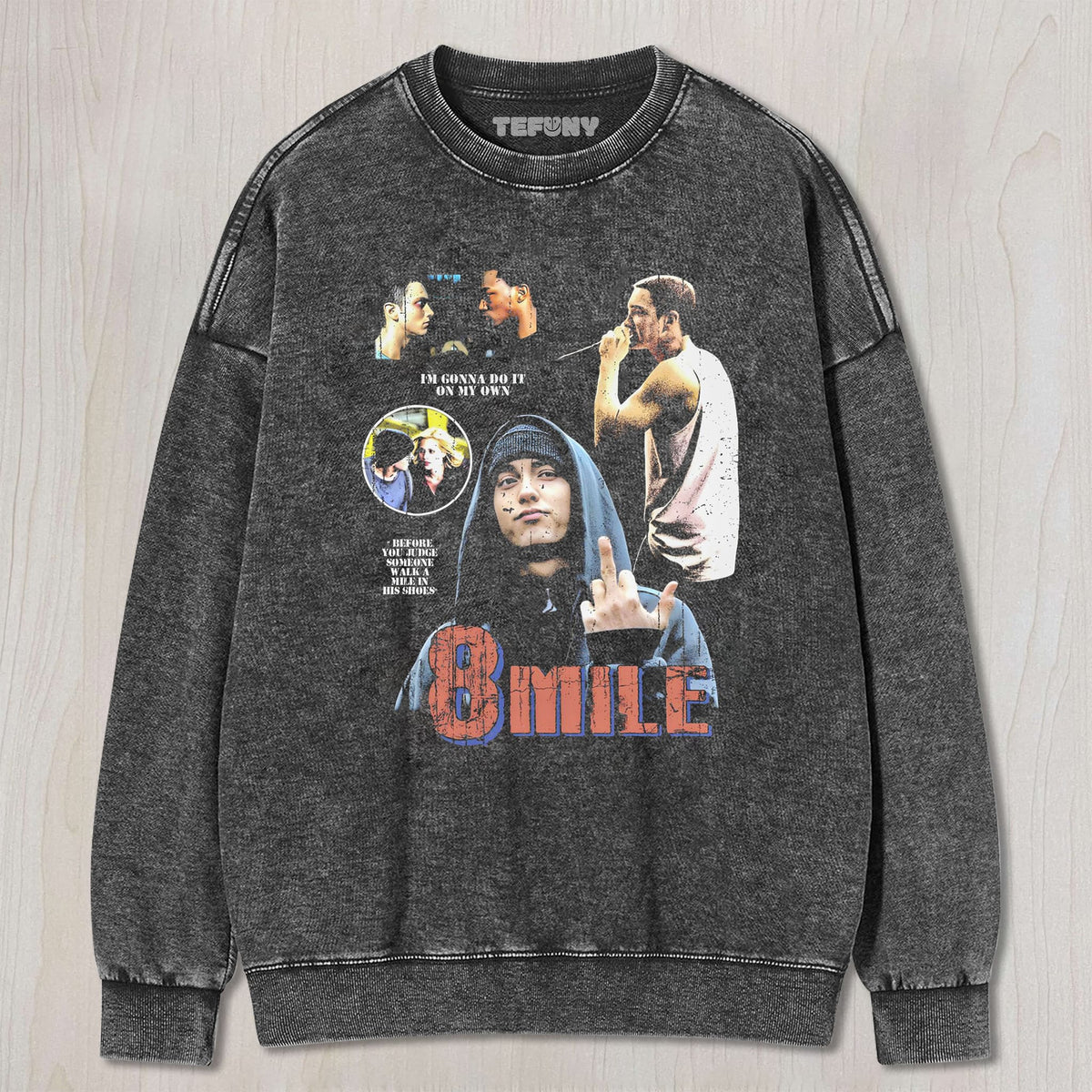 8 MILE V2 UNISEX TEE, TANK TOP, LAYERED LS, SWEATSHIRT & HOODIE