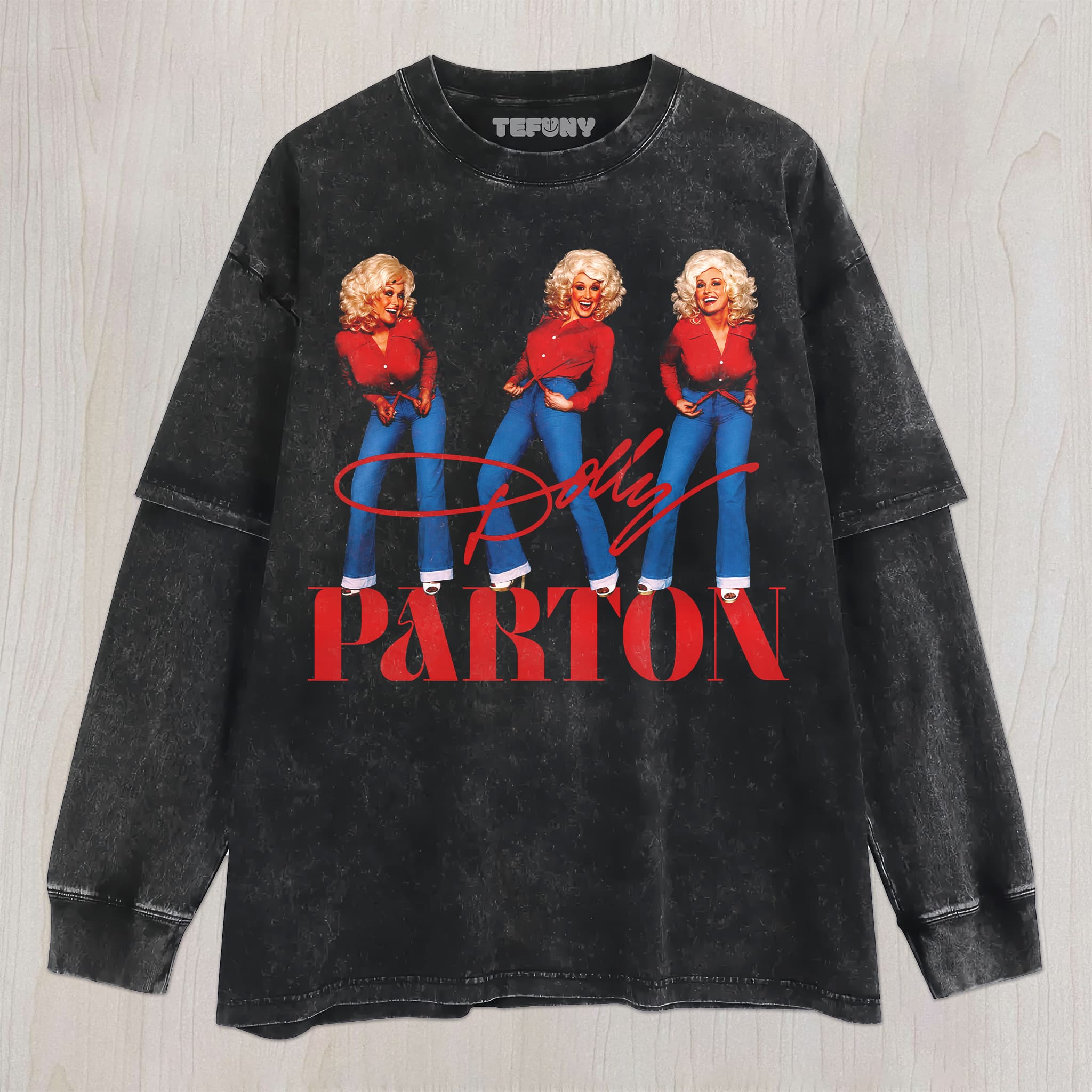 DOLLY PARTON V1 UNISEX TEE, TANK TOP, LAYERED LS, SWEATSHIRT & HOODIE