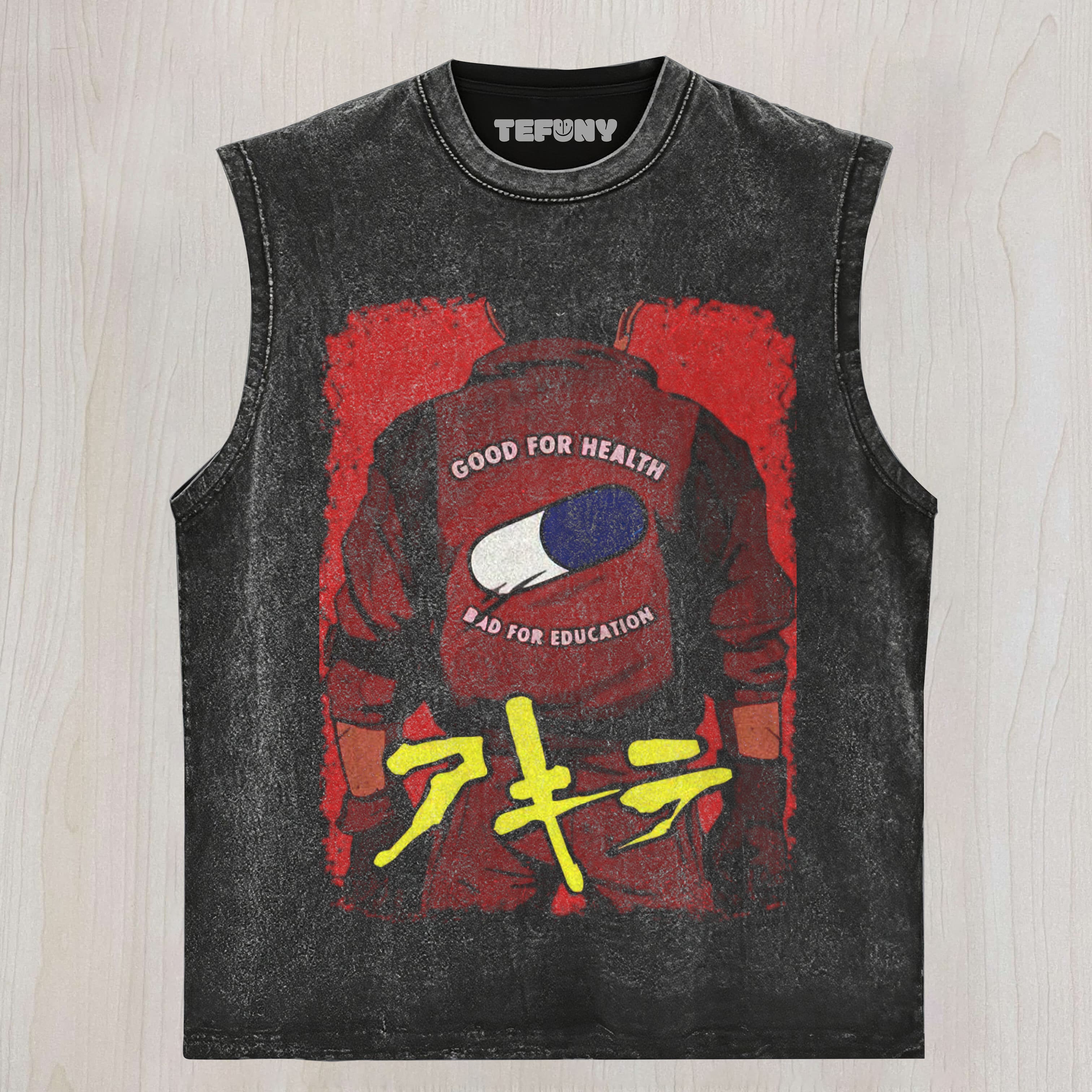 AKIRA KANEDA BACK UNISEX TEE, TANK TOP, LAYERED LS, SWEATSHIRT & HOODIE