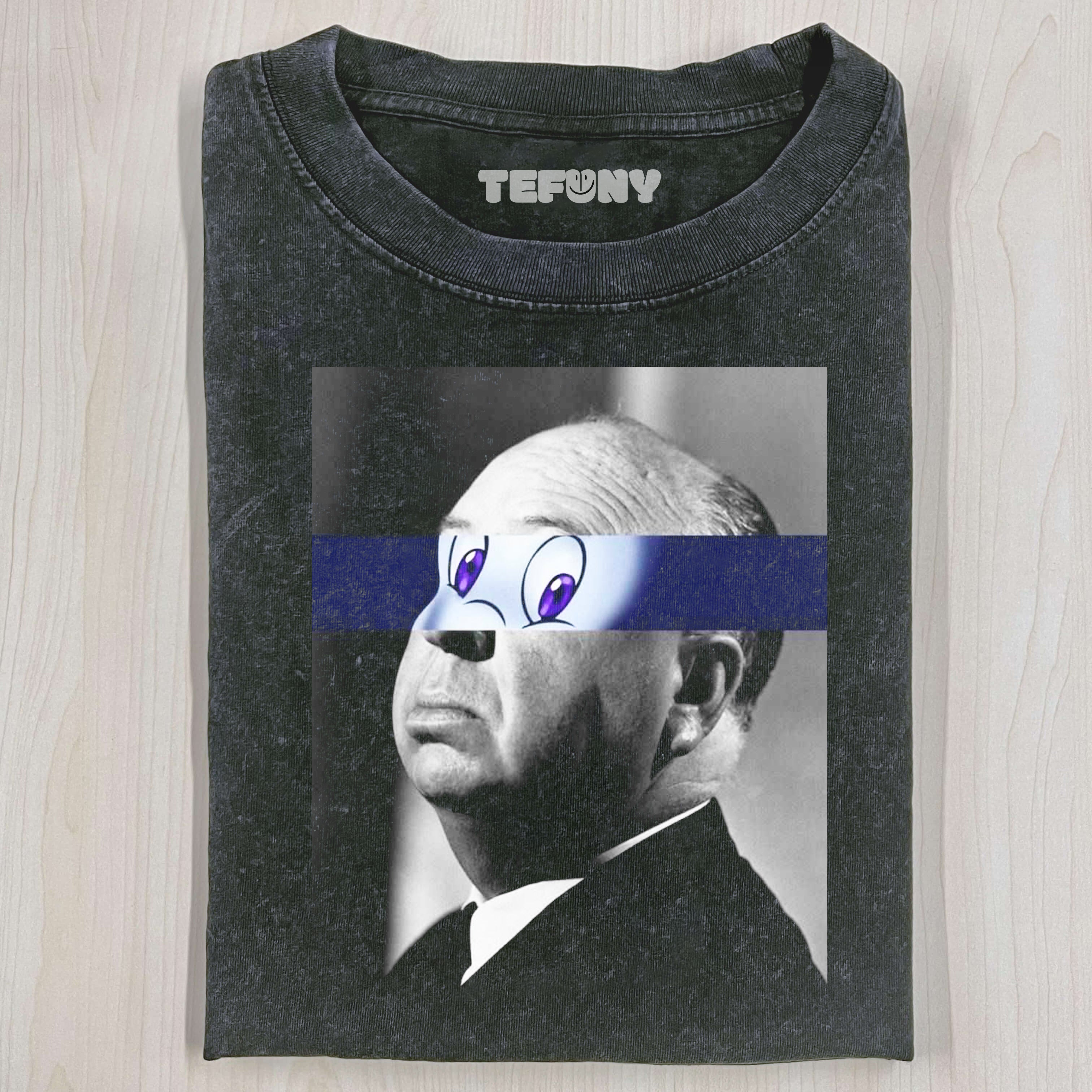 ALFRED HITCHCOCK & CASPER T-SHIRT