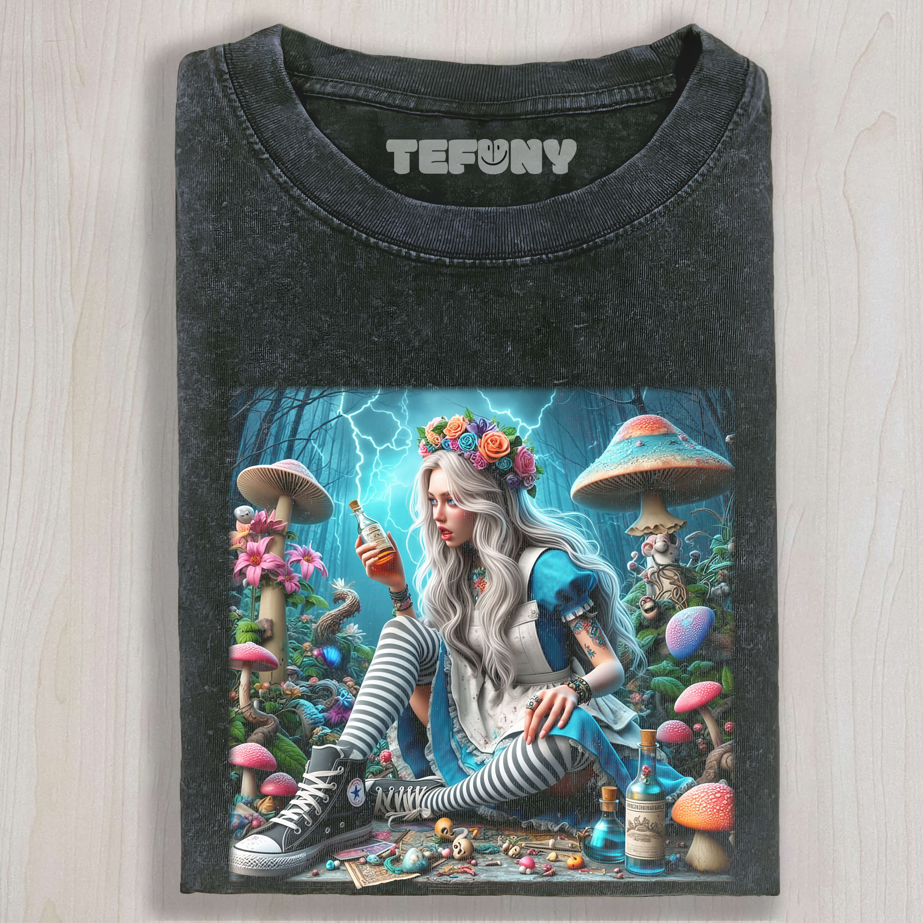 ALICE DRANK ALCOHOL TEE & SWEAT & HOOD