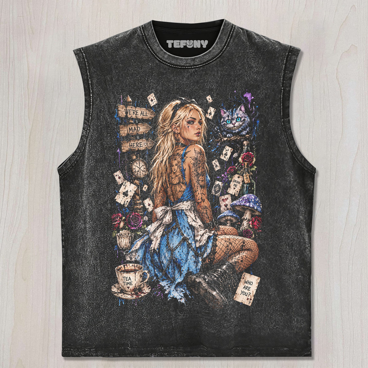 ALICE GOTHIC UNISEX TEE, TANK TOP, LAYERED LS, SWEATSHIRT & HOODIE