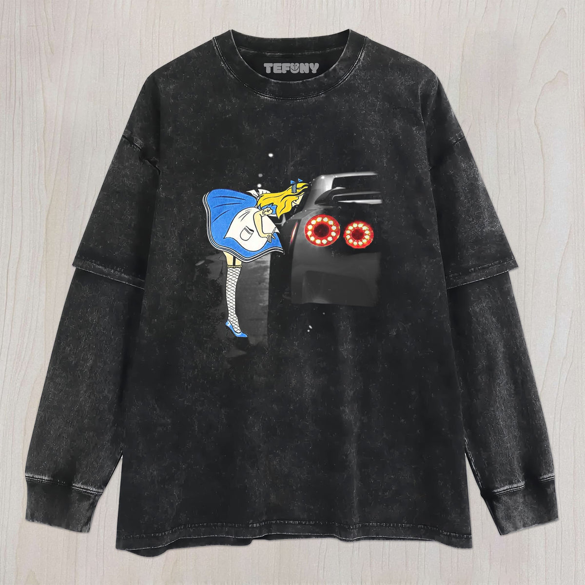 ALICE IN THE RABBIT HOLE GTR SKYLINE TEE & SWEAT & HOOD