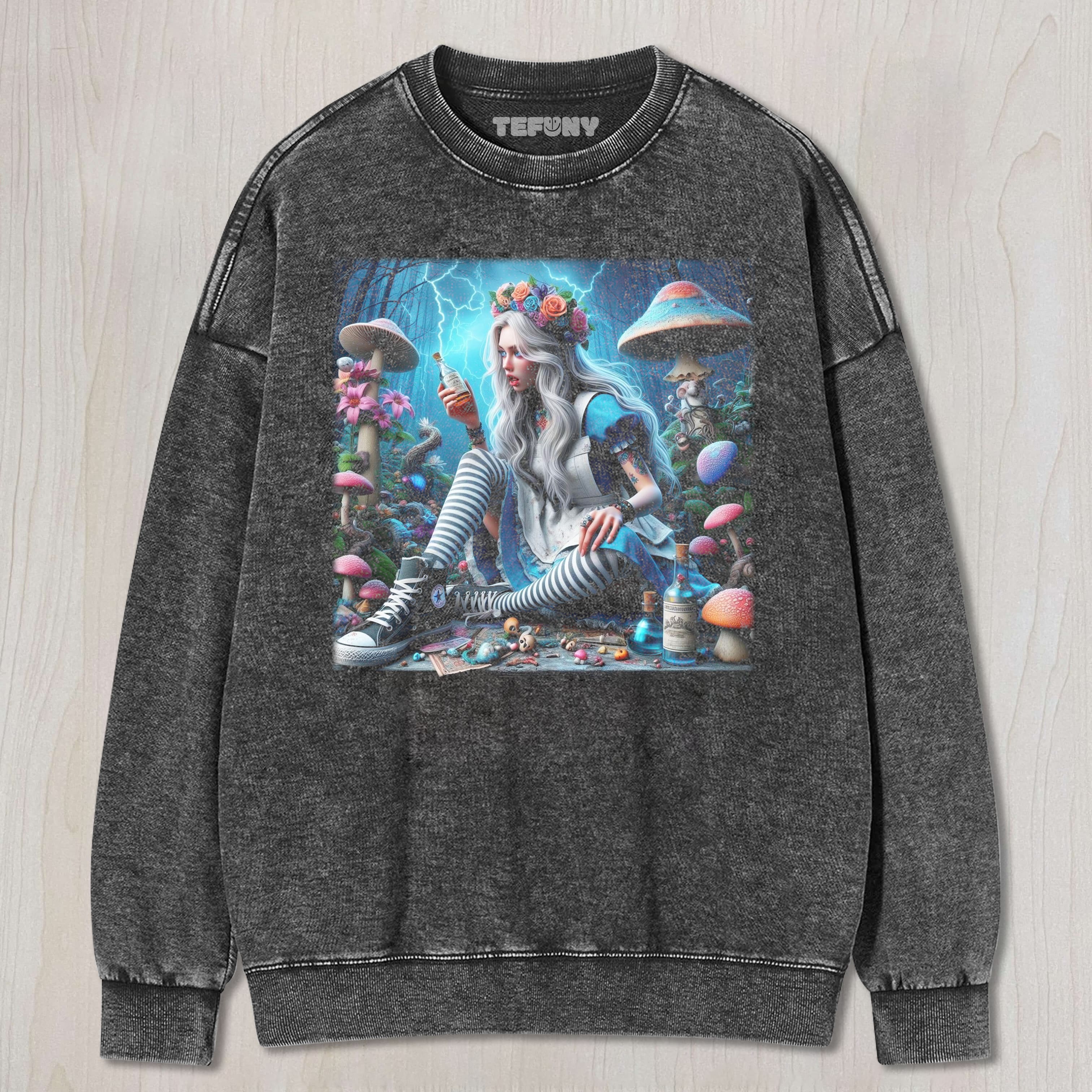 ALICE DARK PUNK UNISEX TEE, TANK TOP, LAYERED LS, SWEATSHIRT & HOODIE