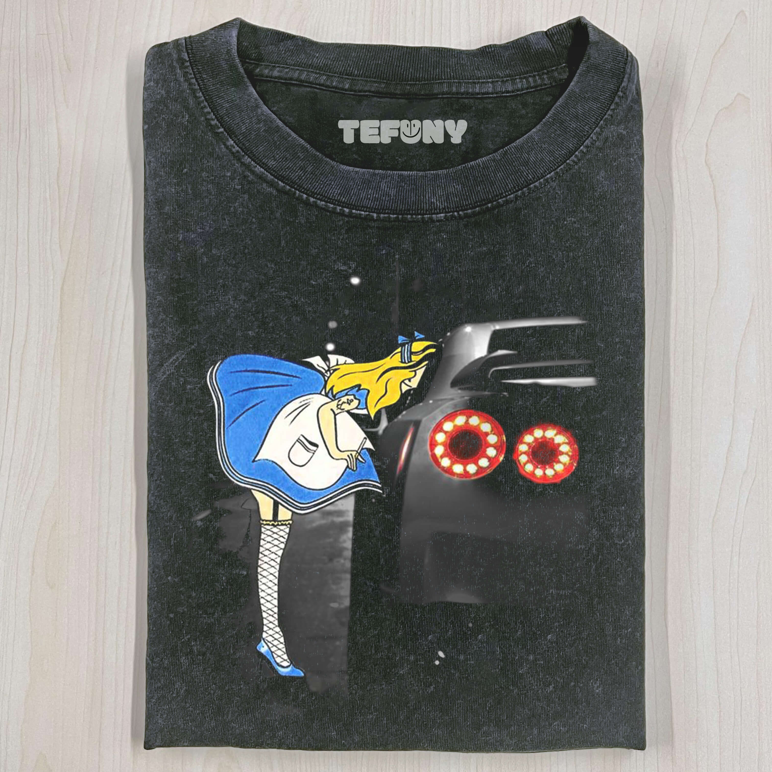 ALICE IN THE RABBIT HOLE GTR SKYLINE T-SHIRT