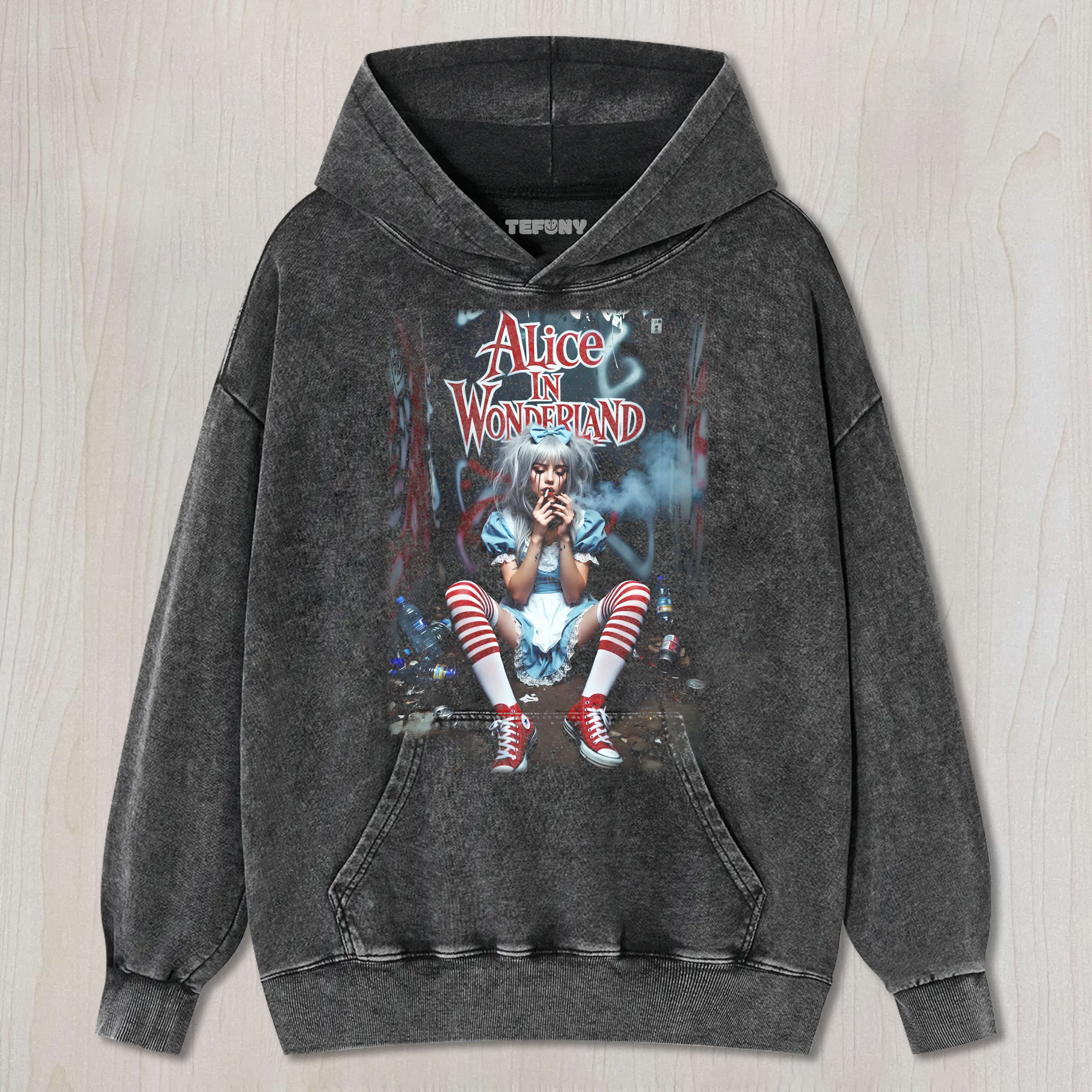 ALICE IN WONDERLAND N4 UNISEX TEE, TANK TOP, LAYERED LS, SWEATSHIRT & HOODIE