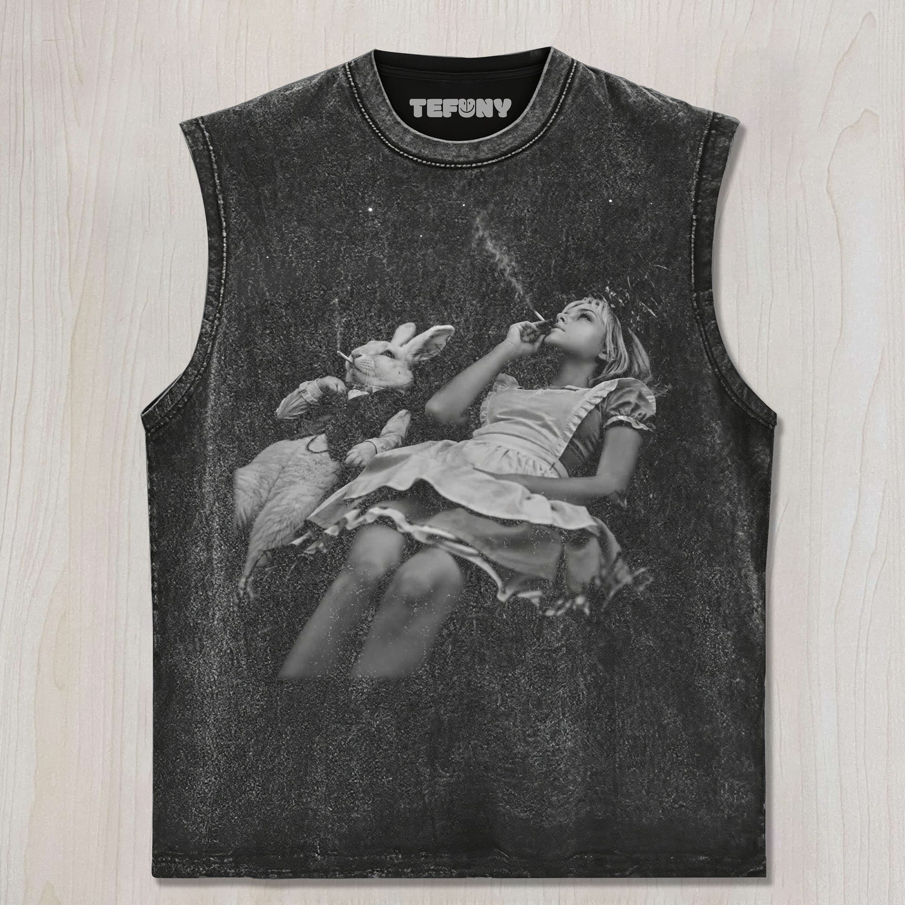 ALICE IN WONDERLAND N7 UNISEX TEE, TANK TOP, LAYERED LS, SWEATSHIRT & HOODIE