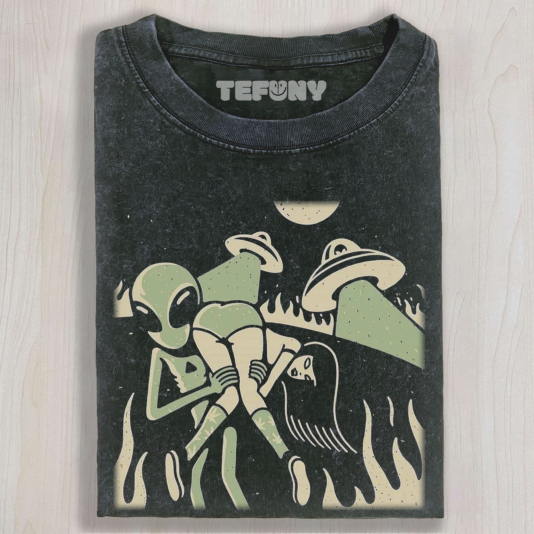 ALIEN ABDUCTION UNISEX TEE, TANK TOP, LAYERED LS, SWEATSHIRT & HOODIE