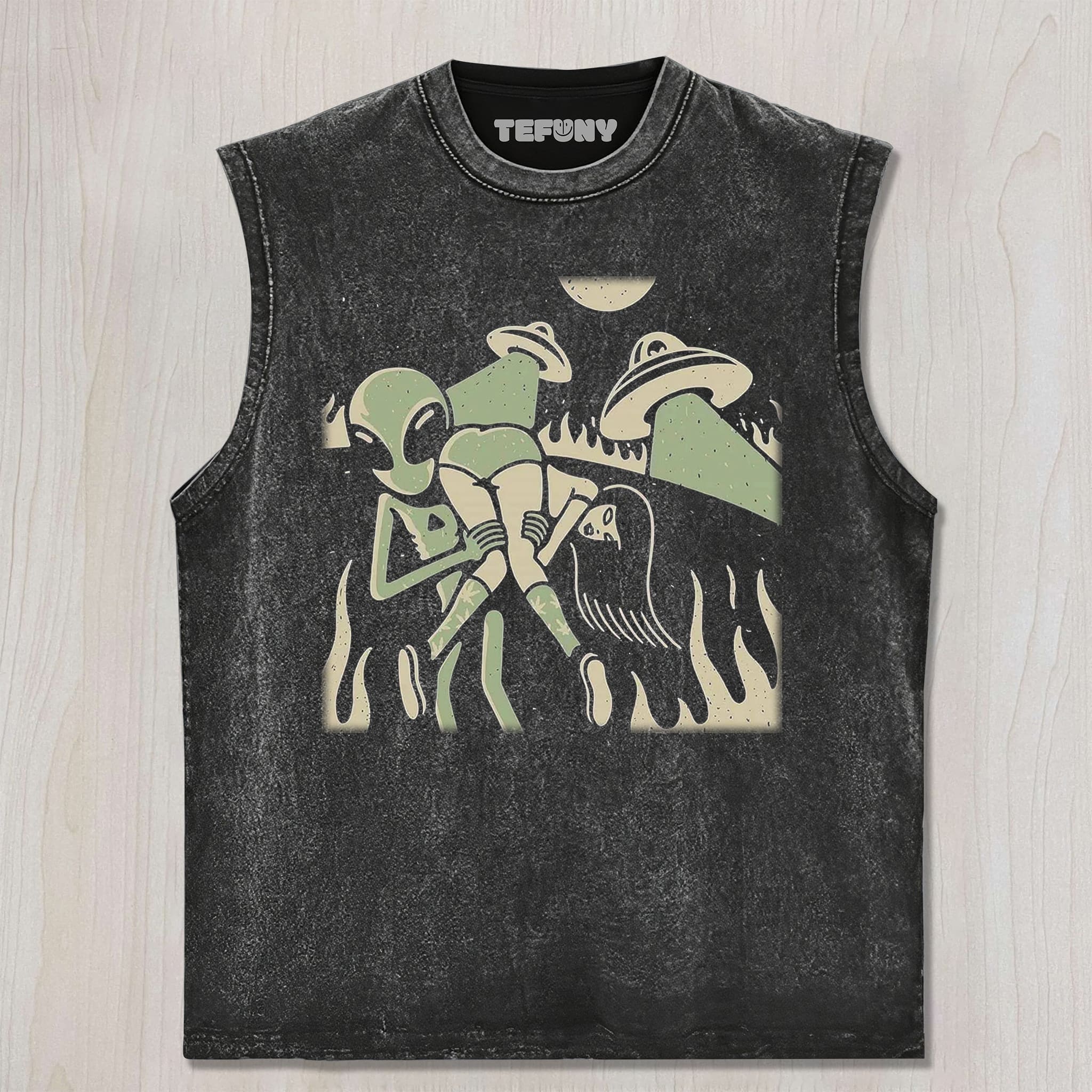 ALIEN ABDUCTION UNISEX TEE, TANK TOP, LAYERED LS, SWEATSHIRT & HOODIE
