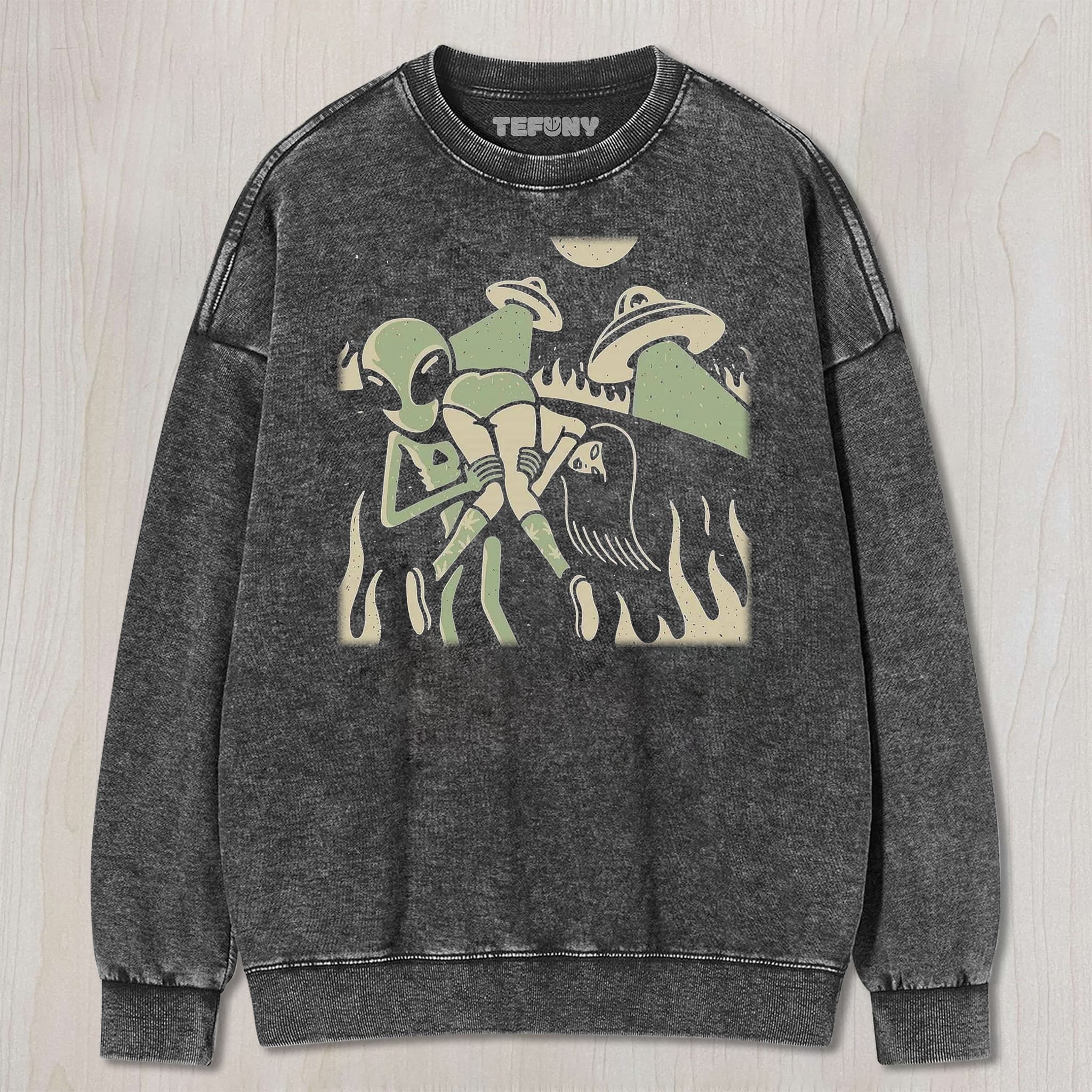 ALIEN ABDUCTION UNISEX TEE, TANK TOP, LAYERED LS, SWEATSHIRT & HOODIE