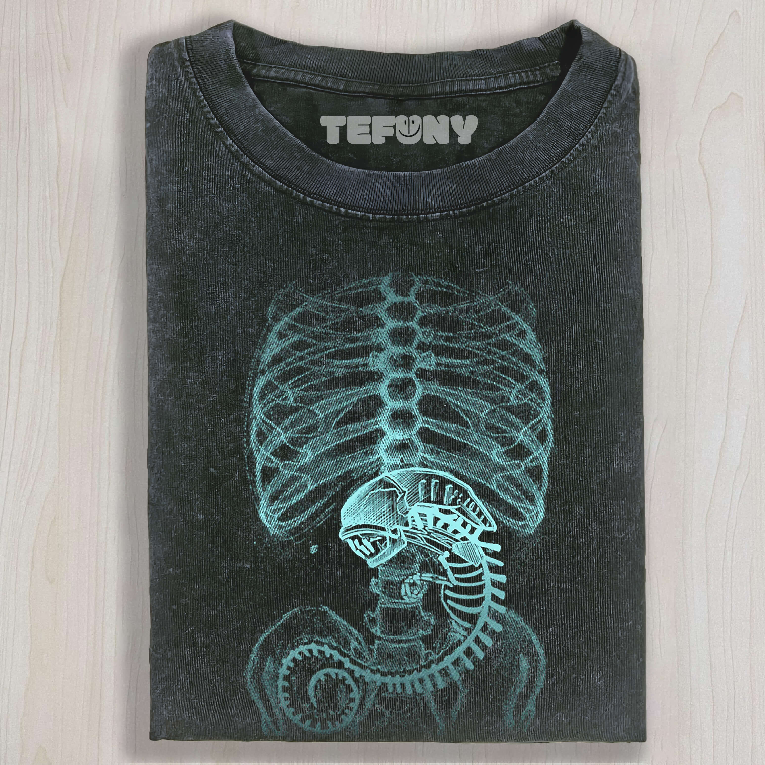 ALIEN SKELETON TEE & SWEAT & HOOD