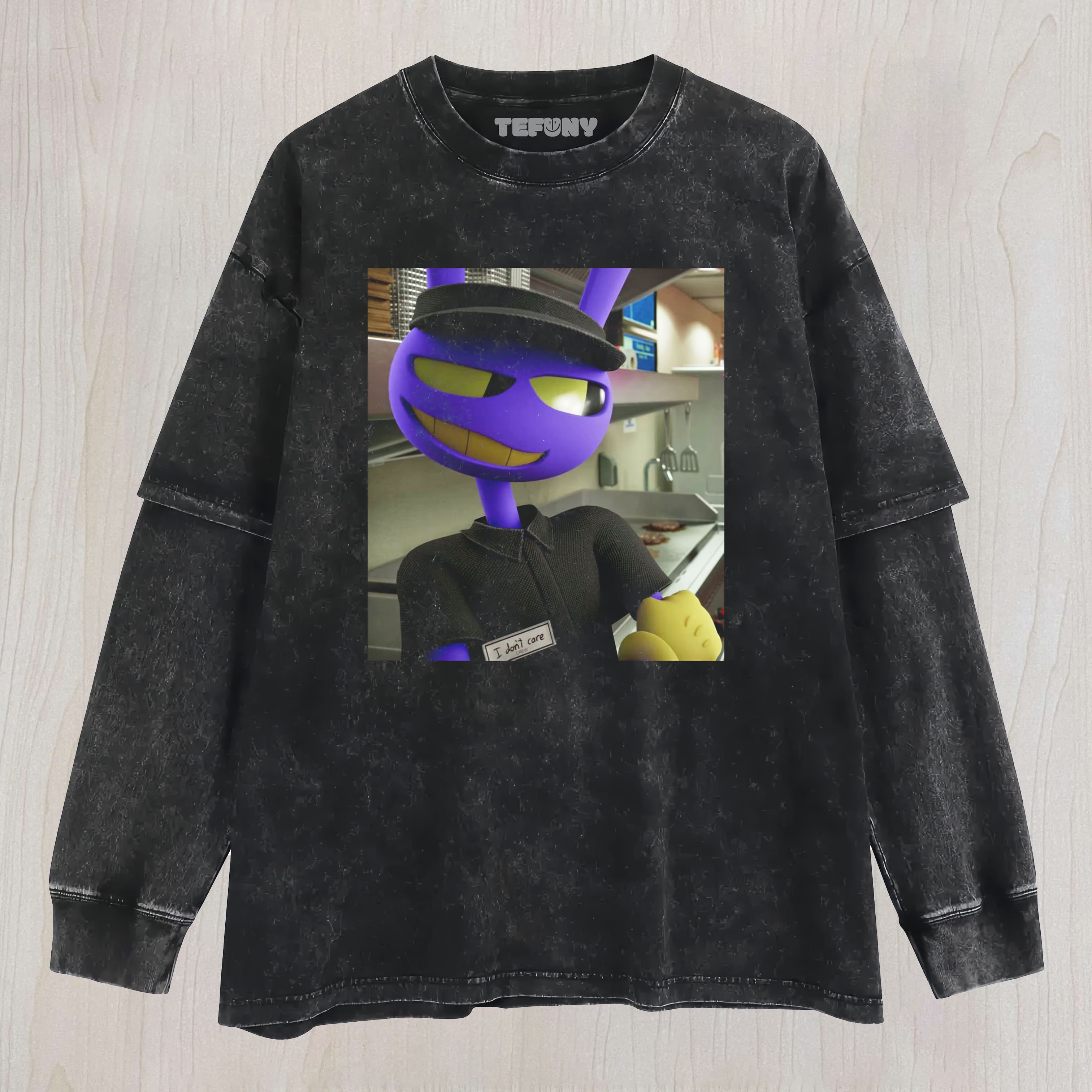 AMAZING DIGITAL CIRCUS JAX LAYERED LONG SLEEVE