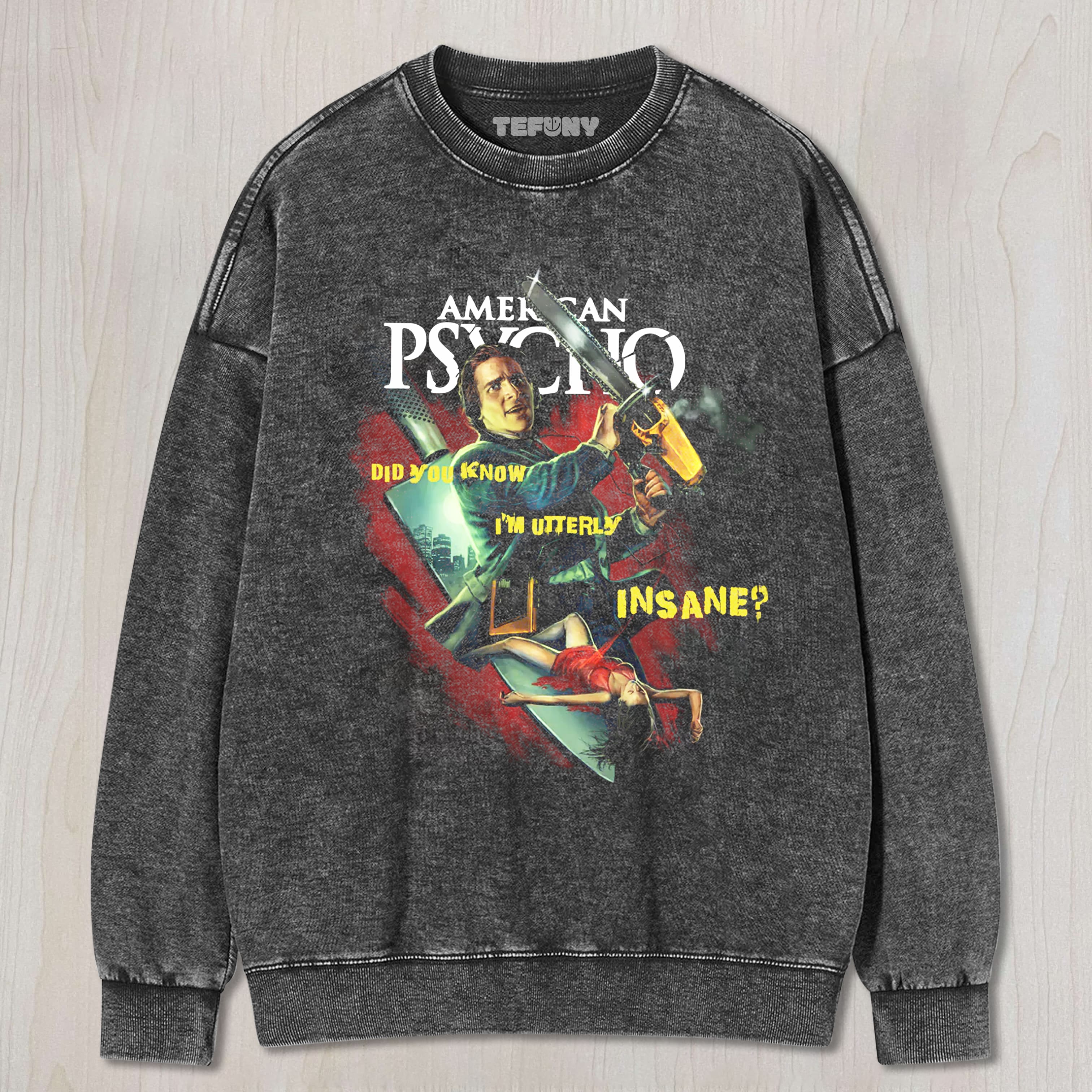AMERICAN PSYCHO I FEEL LETHAL TEE & SWEAT & HOOD