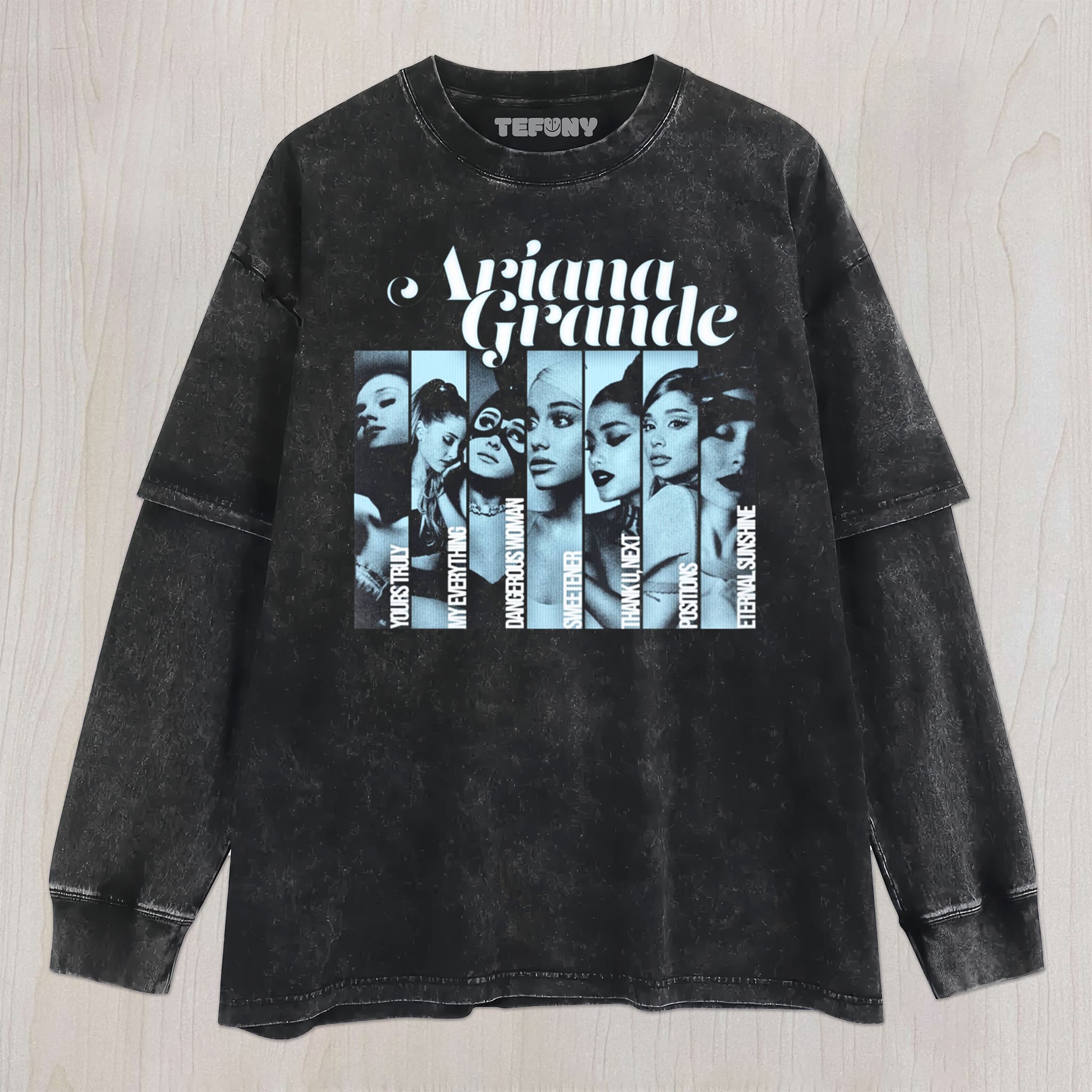 ARIANA GRANDE V6 UNISEX TEE, TANK TOP, LAYERED LS, SWEATSHIRT & HOODIE