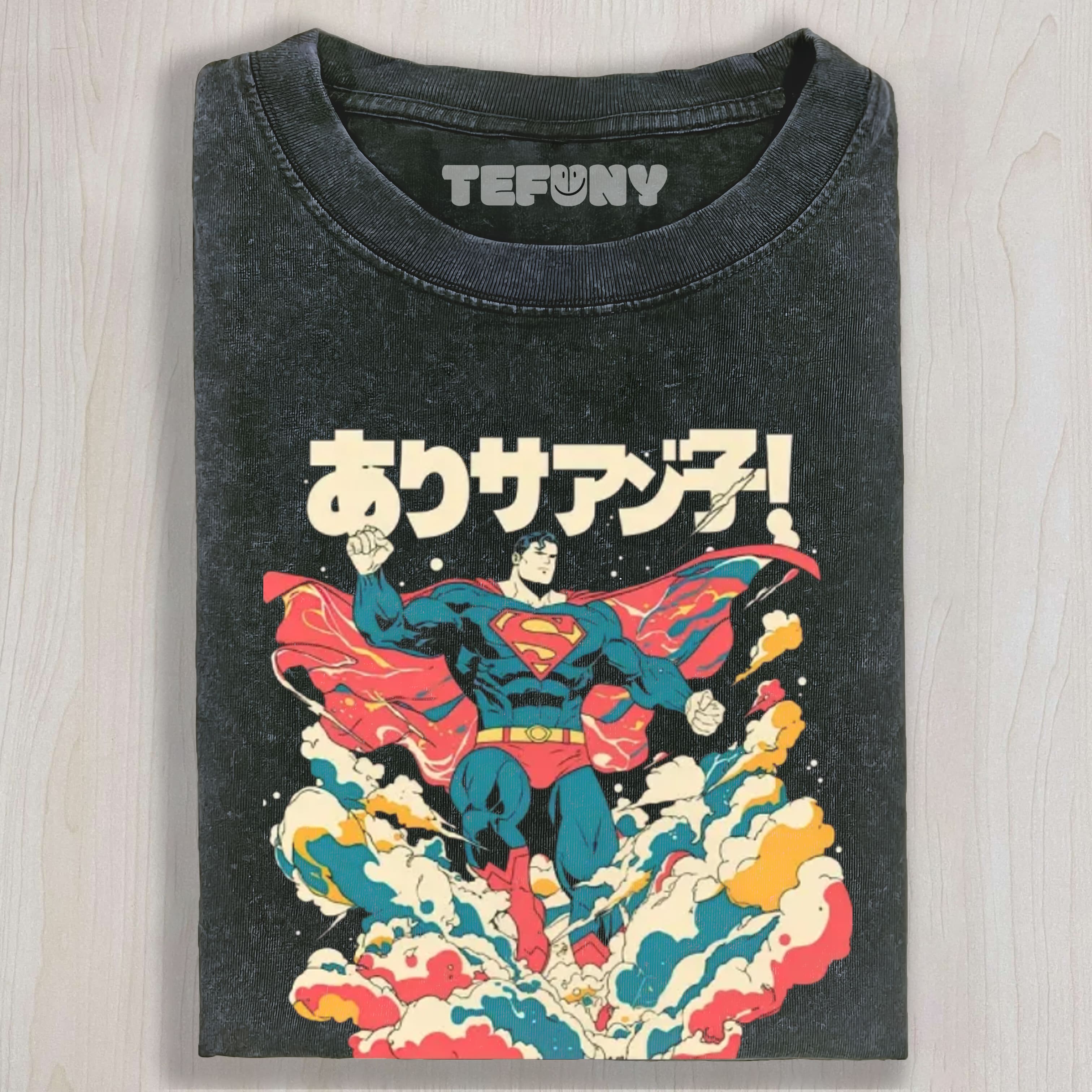 ARIGATOU ANIKI! JAPANESE STYLE SUPERMAN COTTON TEE & SWEAT & HOOD