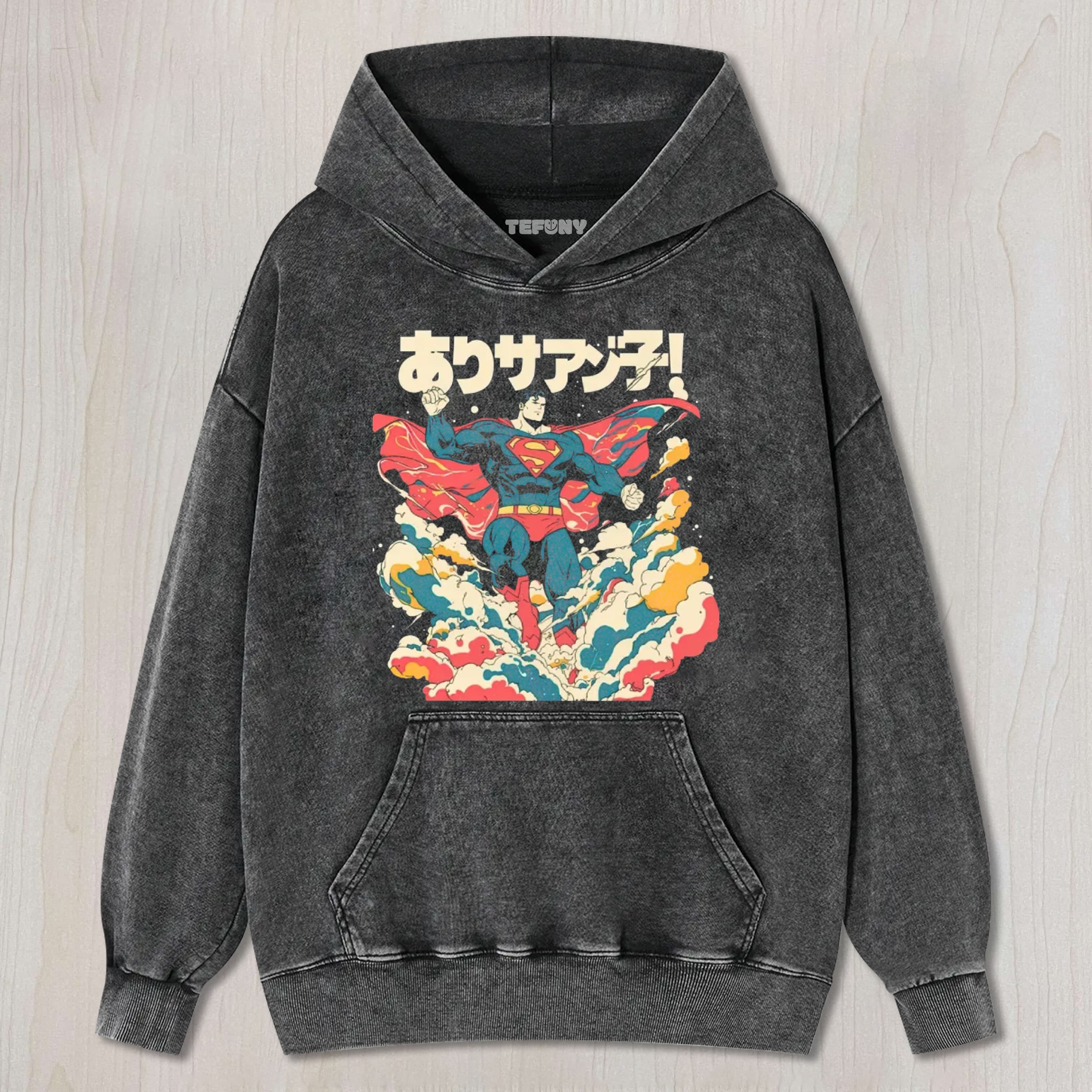 ARIGATOU ANIKI! JAPANESE STYLE SUPERMAN COTTON TEE & SWEAT & HOOD