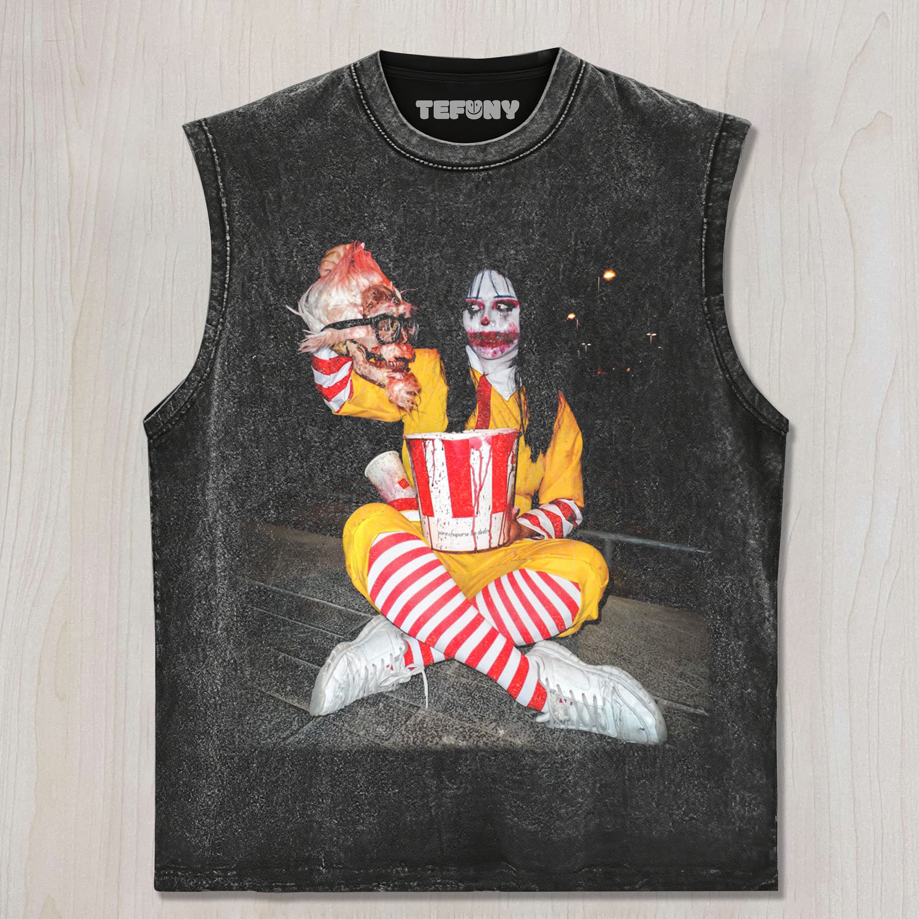 A TERRIFYING WOMAN ON THE STREET UNISEX TEE, TANK TOP, LAYERED LS, SWEATSHIRT & HOODIE