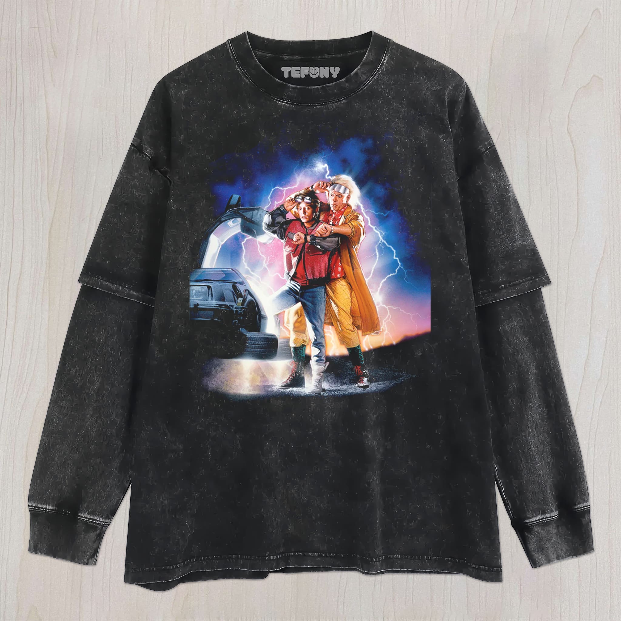 BACK TO THE FUTURE C UNISEX TEE, TANK TOP, LAYERED LS, SWEATSHIRT & HOODIE