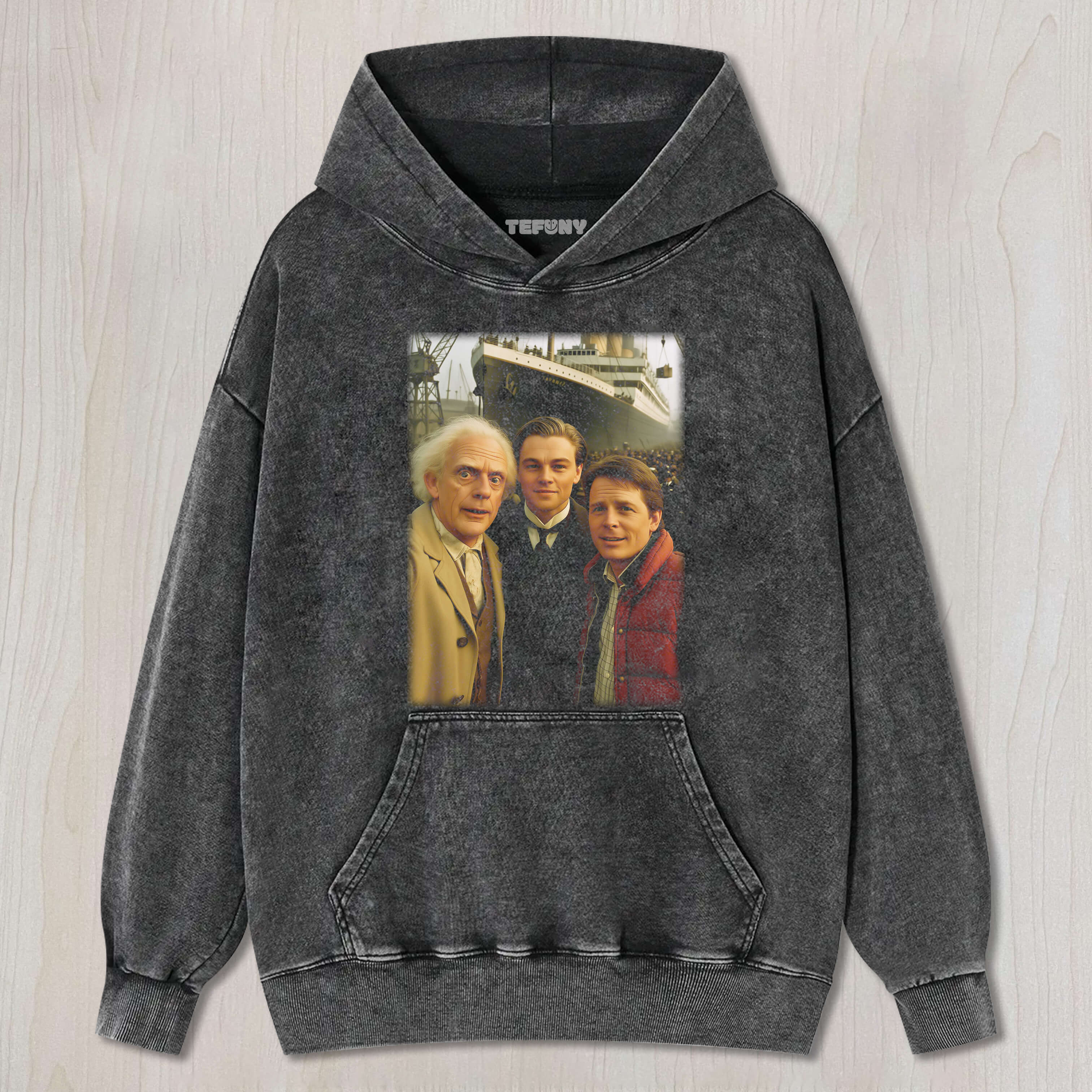 BACK TO THE FUTURE TITANIC TEE & SWEAT & HOOD