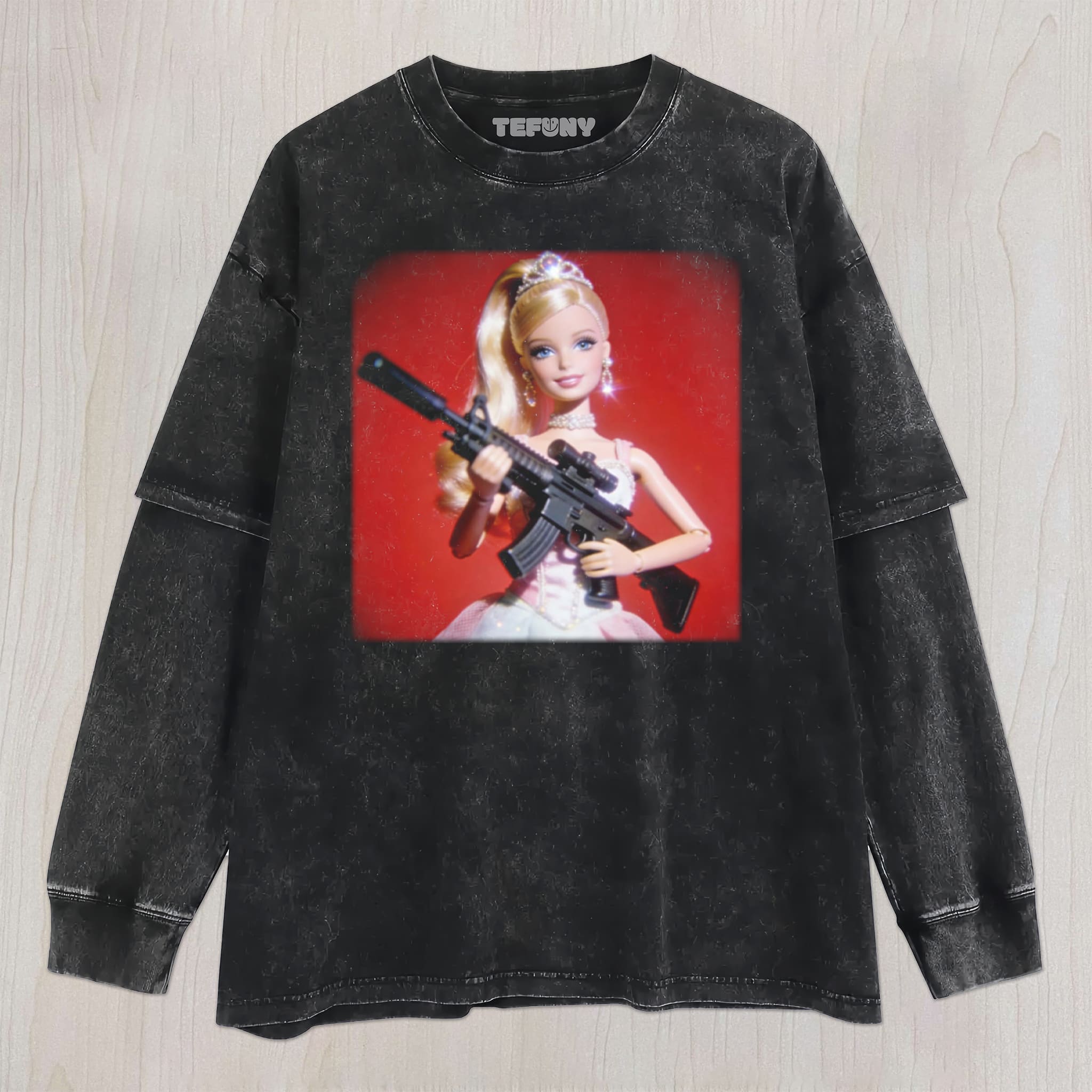 BARBIE V6 UNISEX TEE, TANK TOP, LAYERED LS, SWEATSHIRT & HOODIE