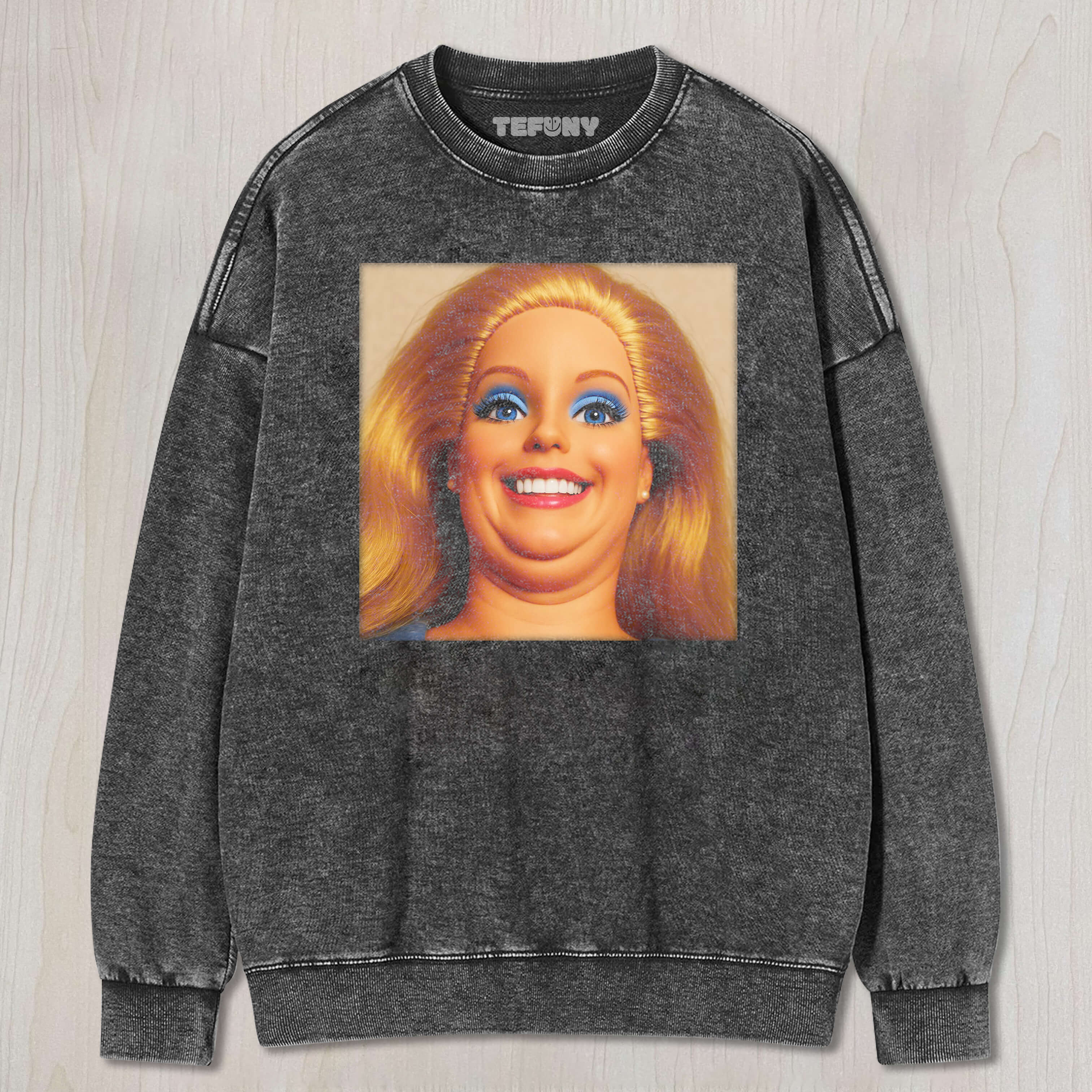 BARBIE DOUBLE CHIN TEE & SWEAT & HOOD