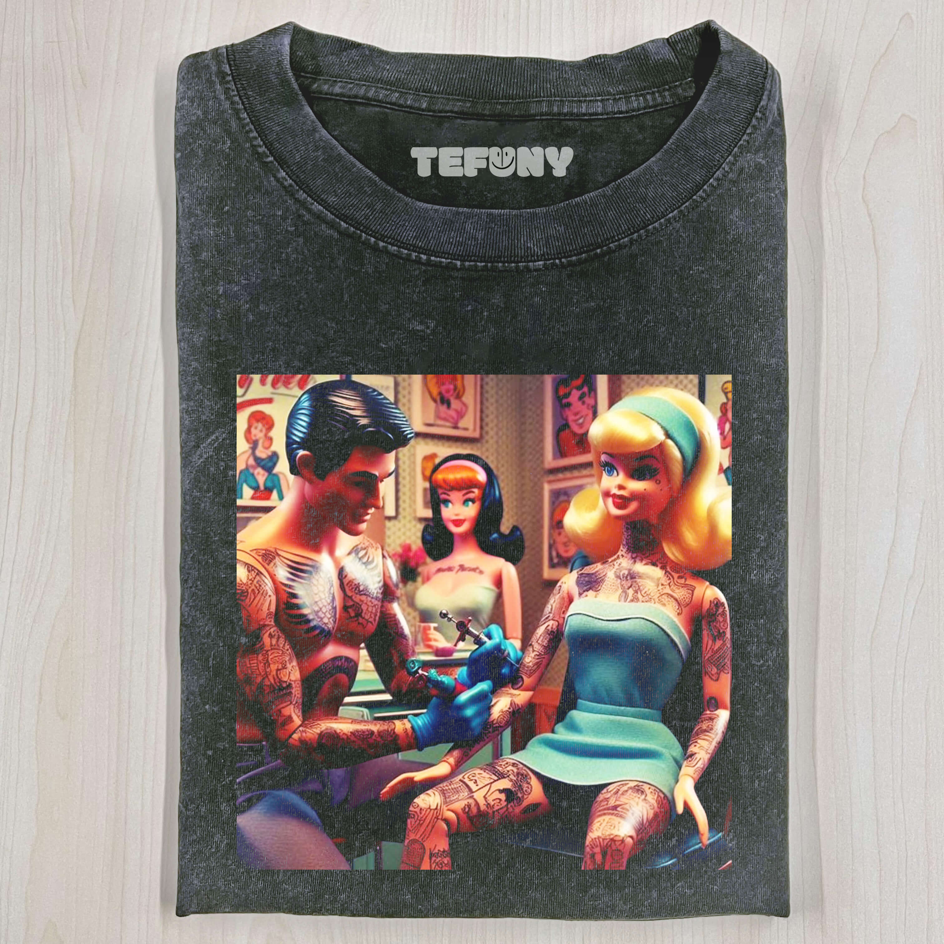 BARBIE PRINCESS TATTOO T-SHIRT