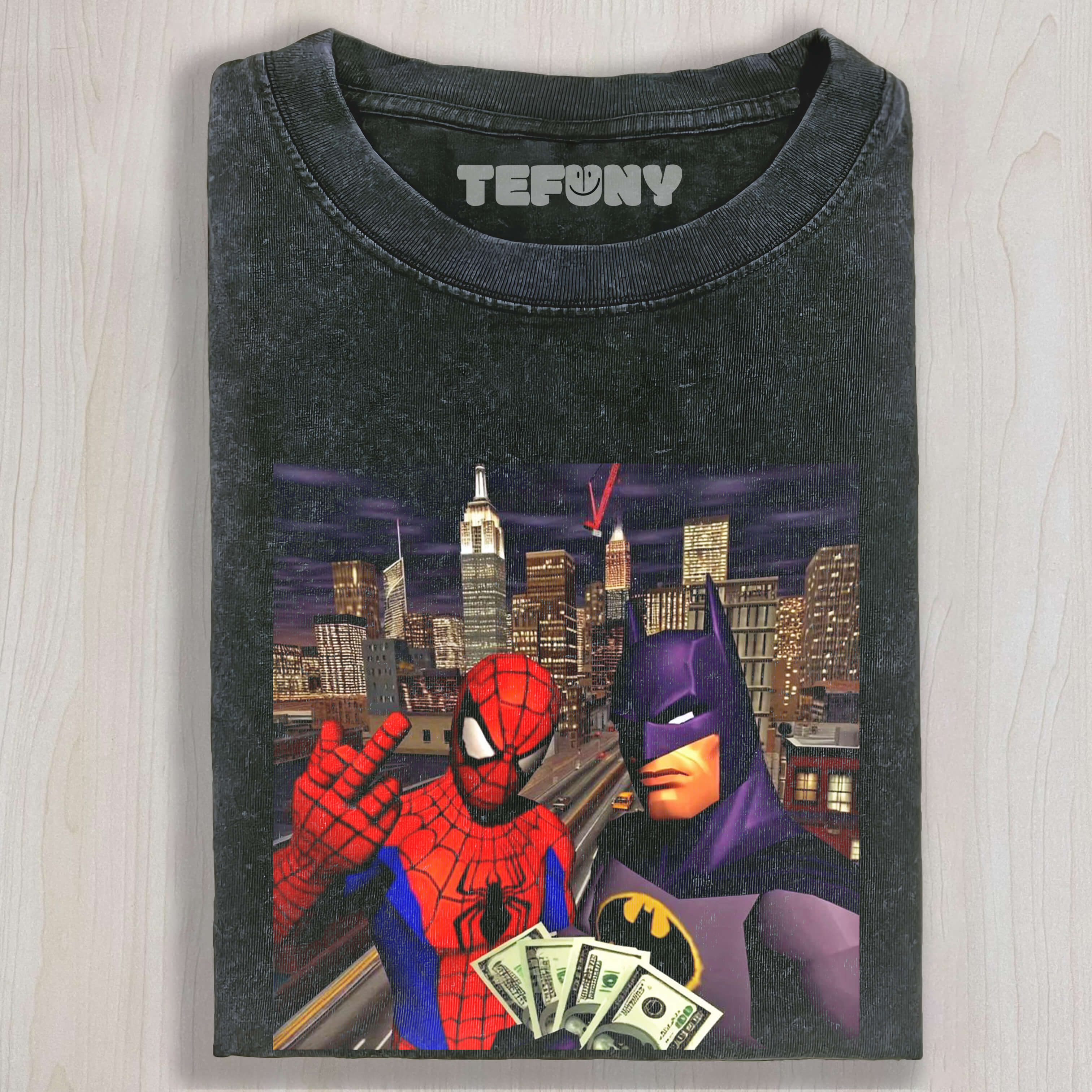 BATMAN X SPIDERMAN TEE & SWEAT & HOOD