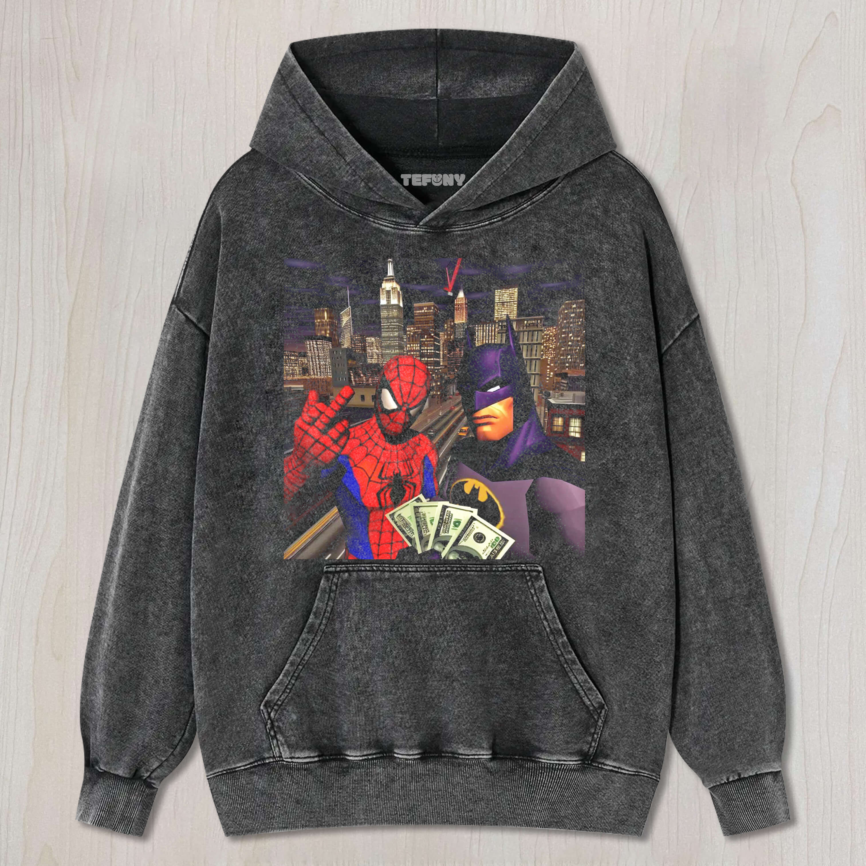 BATMAN X SPIDERMAN TEE & SWEAT & HOOD