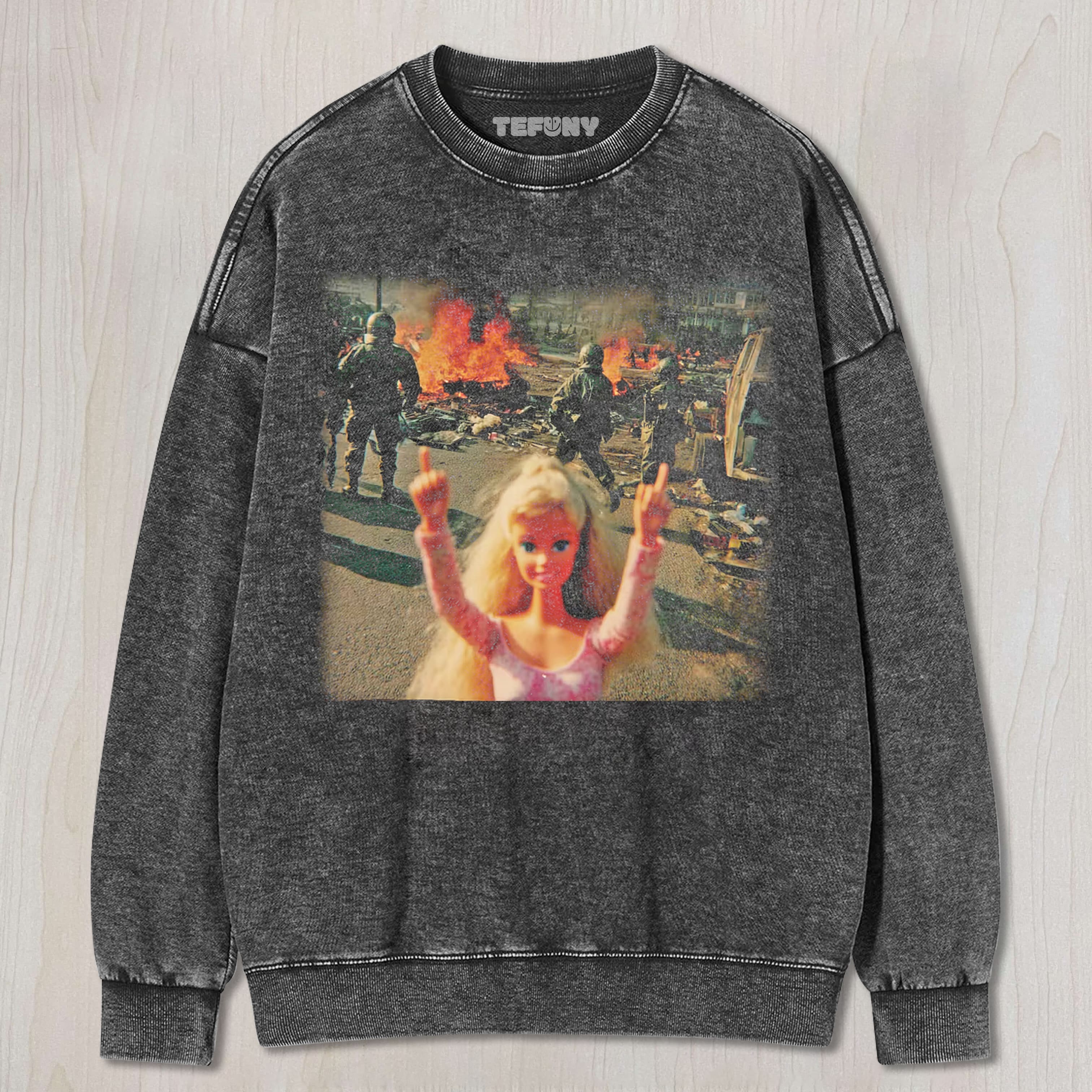 BATTLEFIELD DOLL FACE UNISEX TEE, TANK TOP, LAYERED LS, SWEATSHIRT & HOODIE