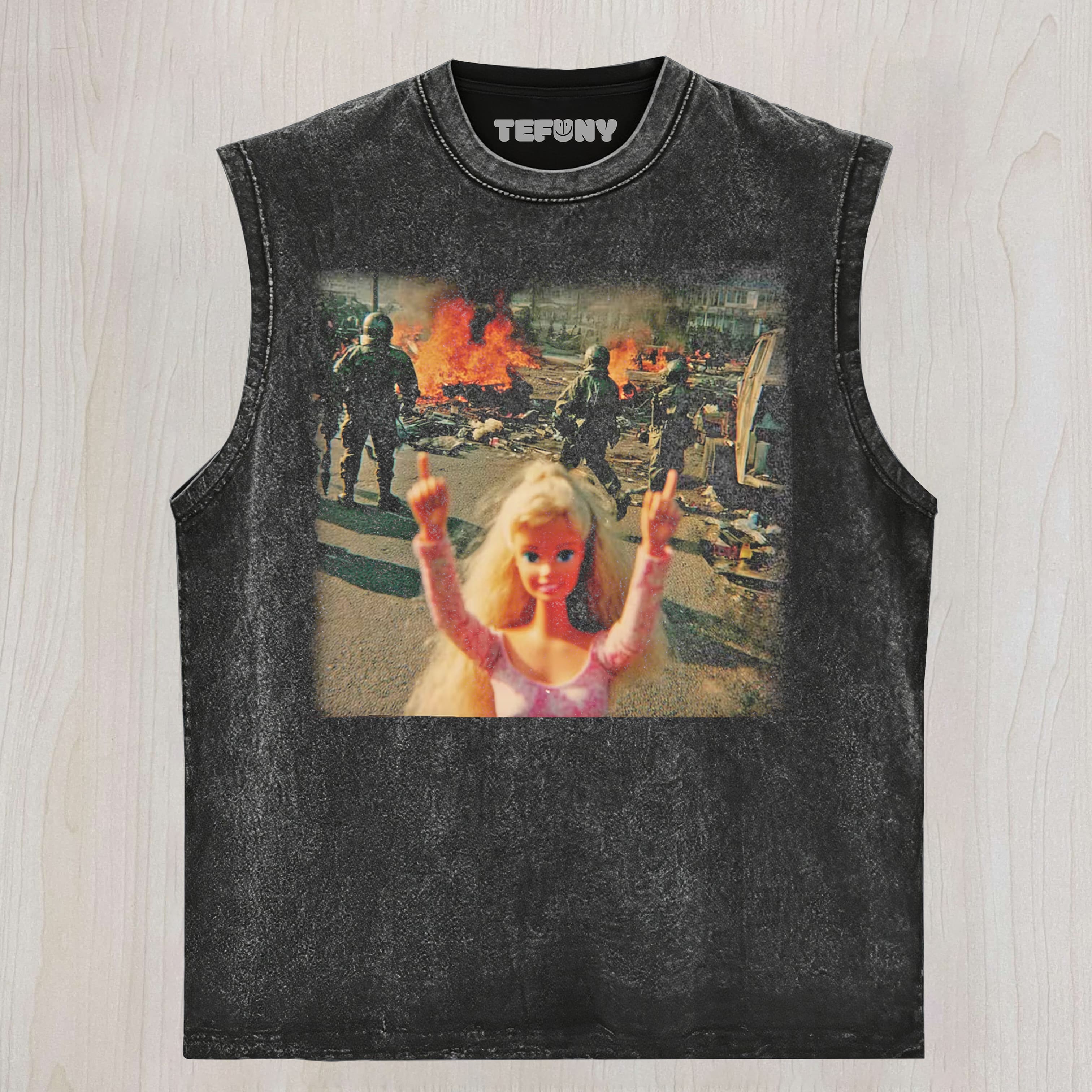BATTLEFIELD DOLL FACE UNISEX TEE, TANK TOP, LAYERED LS, SWEATSHIRT & HOODIE