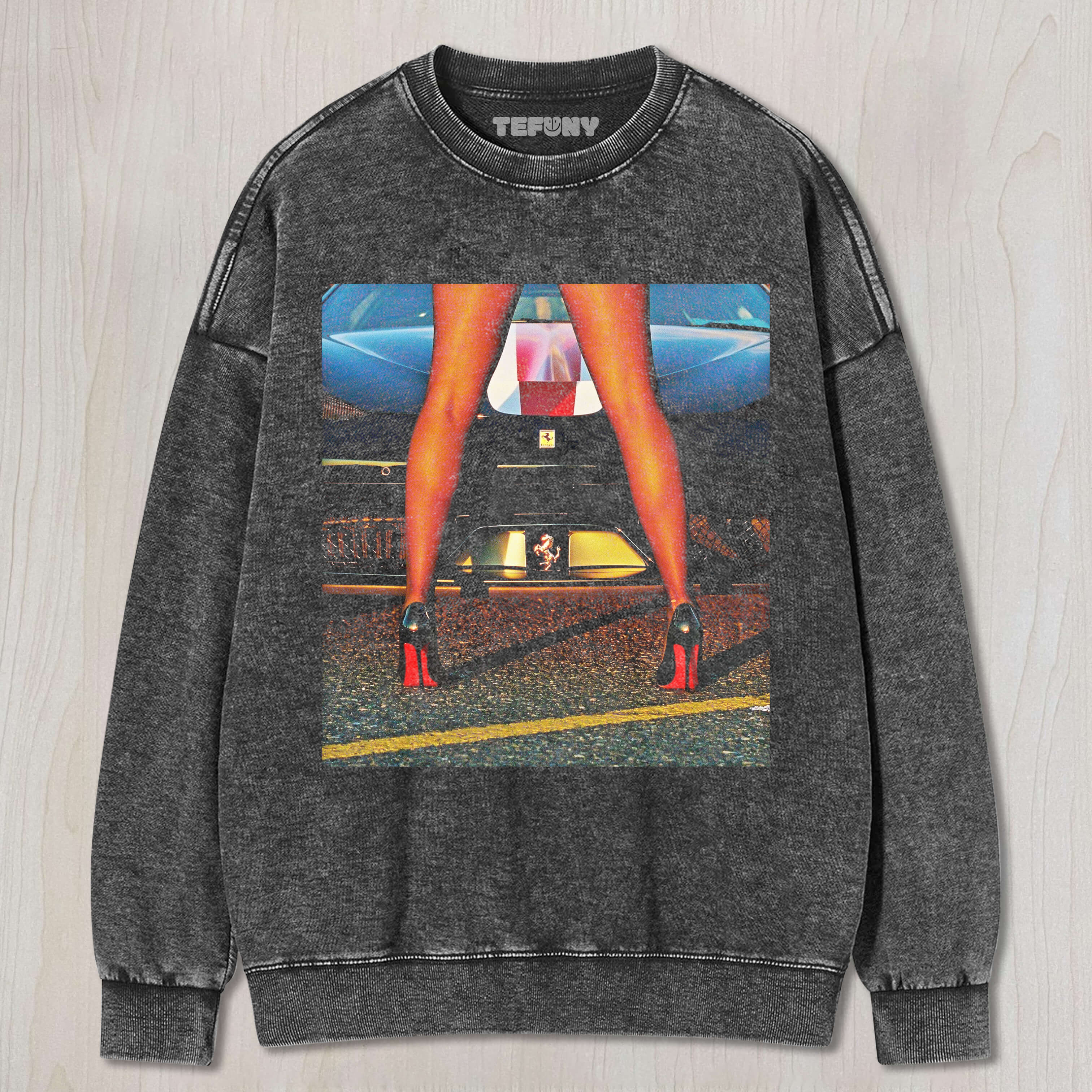 BEAUTIFUL LEGS AND LUXURY CARS T-SHIRT