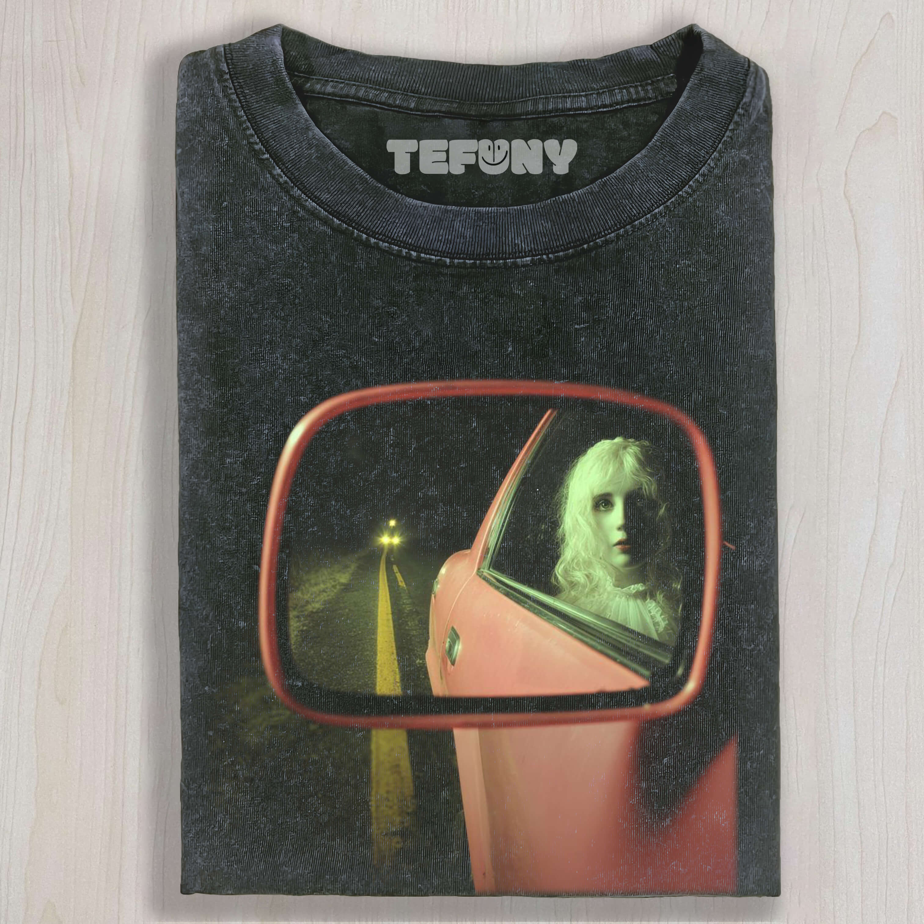 BEAUTY IN THE REARVIEW MIRROR T-SHIRT