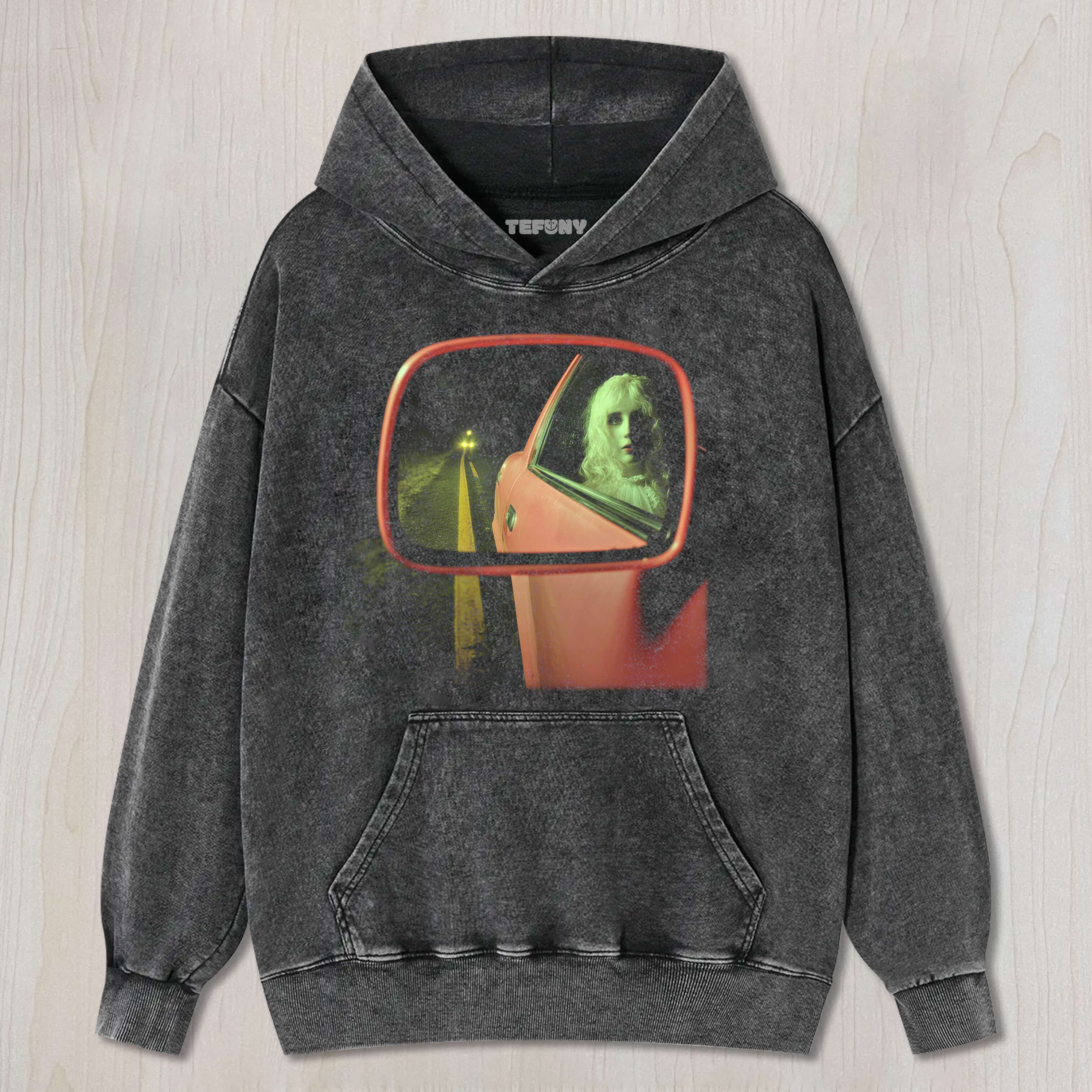 BEAUTY IN THE REARVIEW MIRROR T-SHIRT