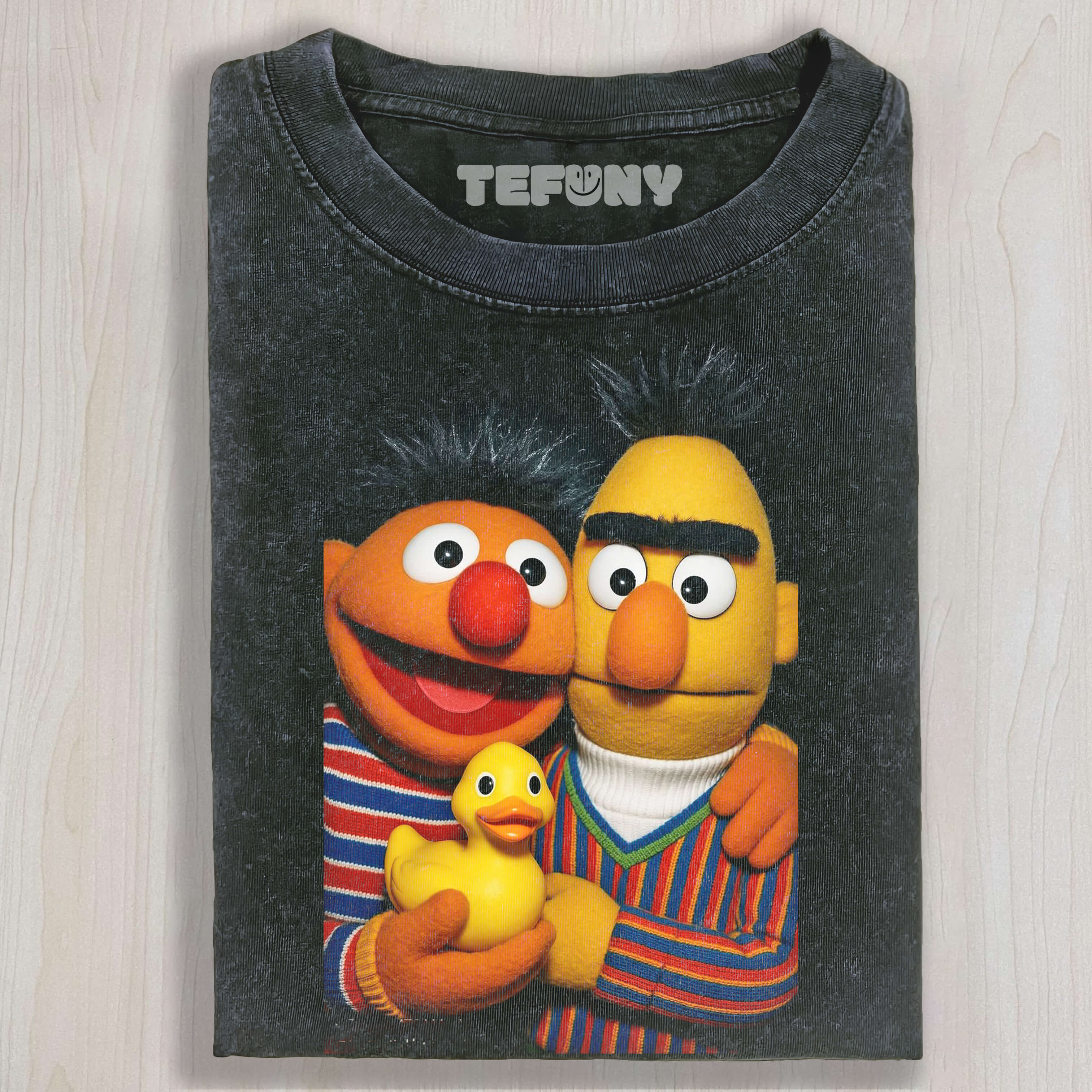 BERT, ERNIE AND THE DUCK TEE & SWEAT & HOOD