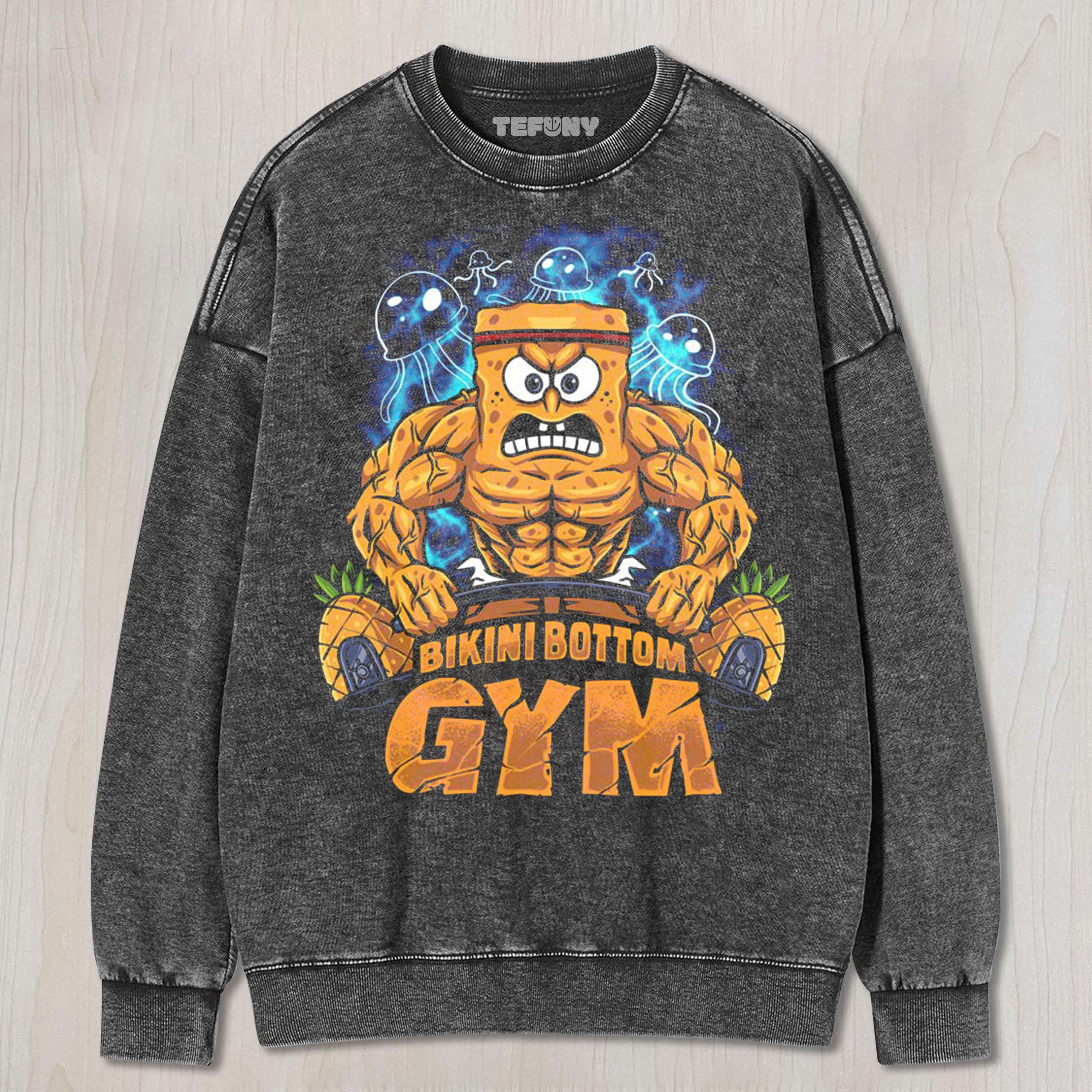 BIKINI BOTTOM GYM UNISEX TEE, TANK TOP, LAYERED LS, SWEATSHIRT & HOODIE