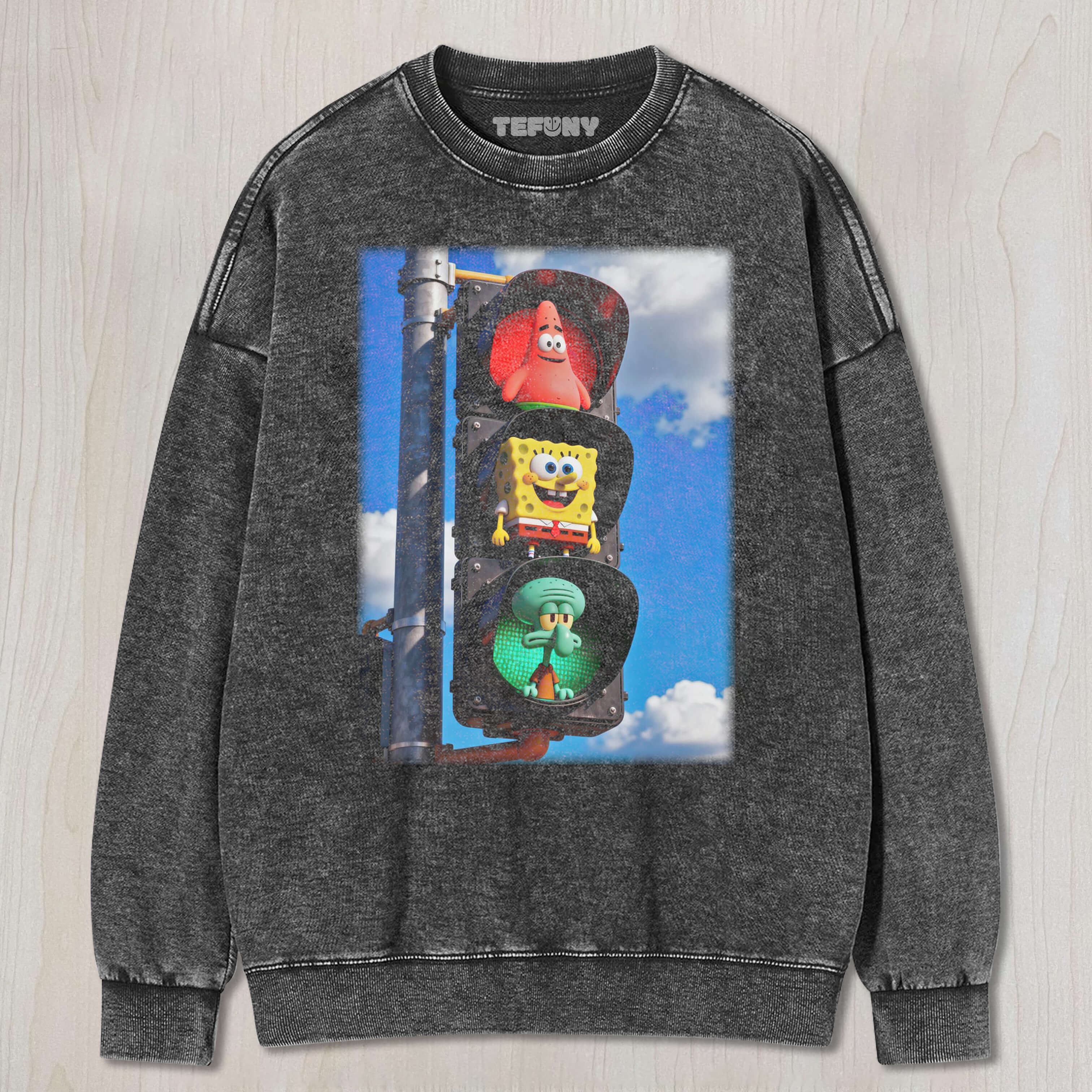 BIKINI BOTTOM TRAFFIC LIGHTS T-SHIRT