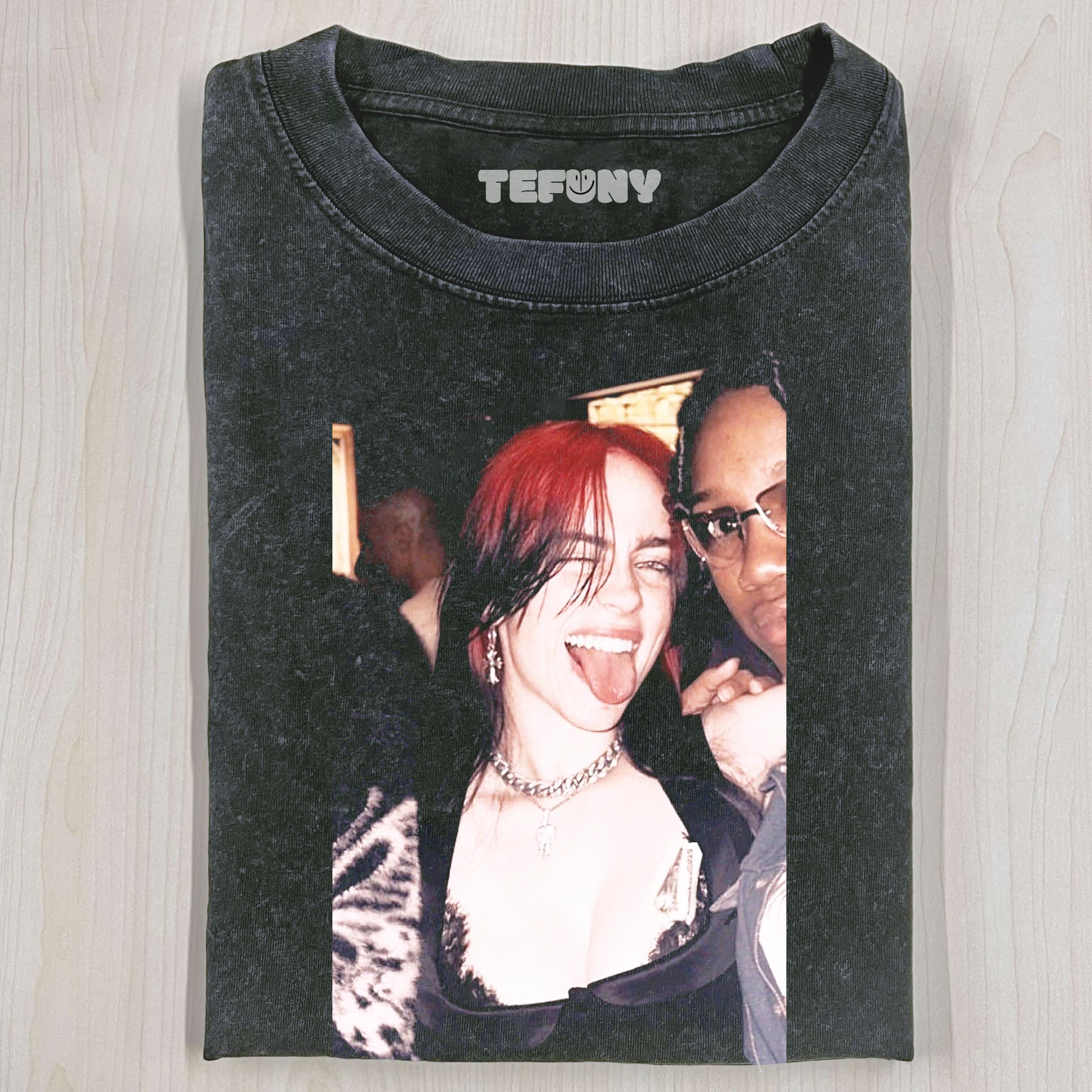 BILLIE EILISH AT THE PARTY T-SHIRT V1