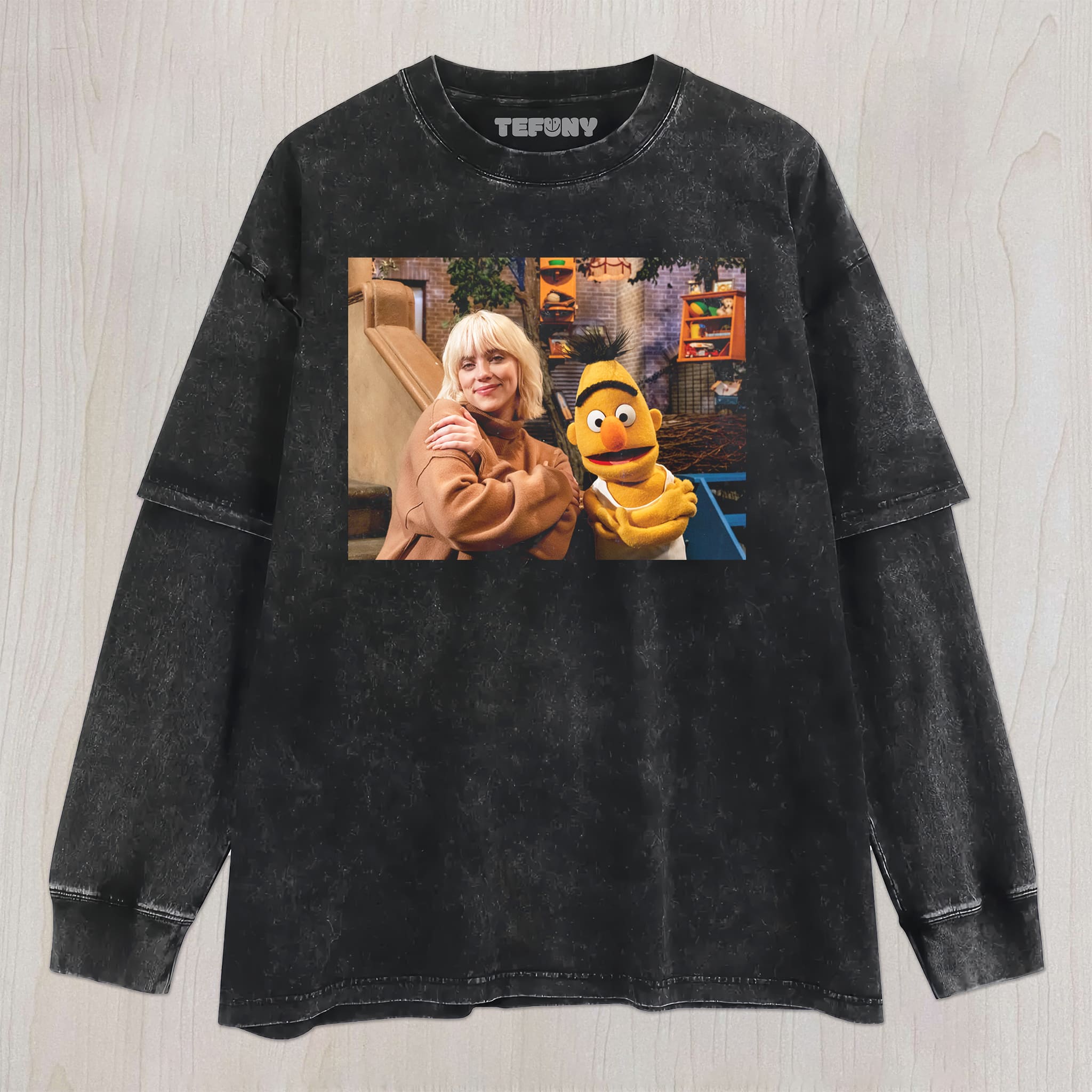 BILLIE EILISH & BERT UNISEX TEE, TANK TOP, LAYERED LS, SWEATSHIRT & HOODIE
